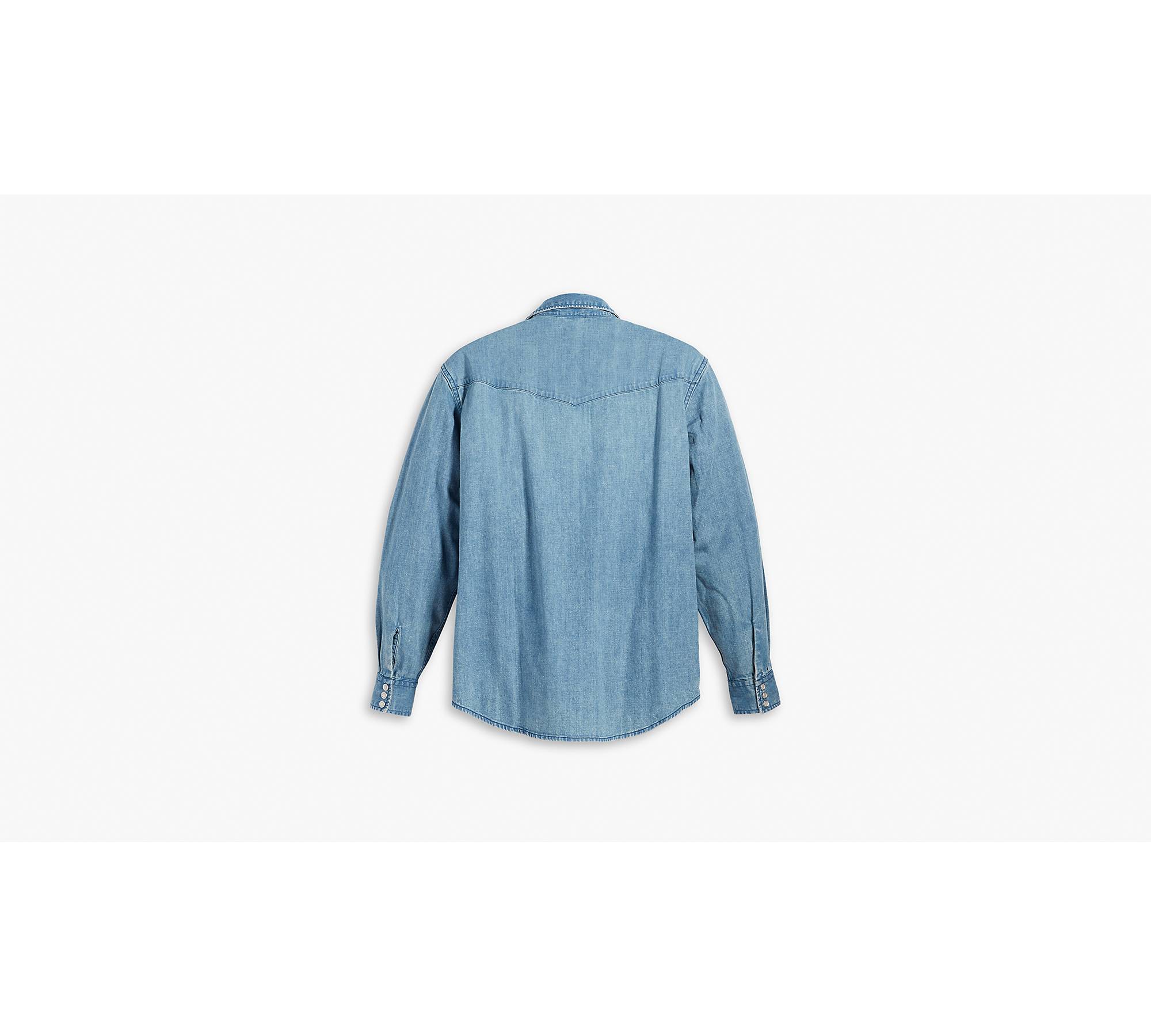Sawtooth Relaxed Fit Western Shirt - Blue | Levi's® GB