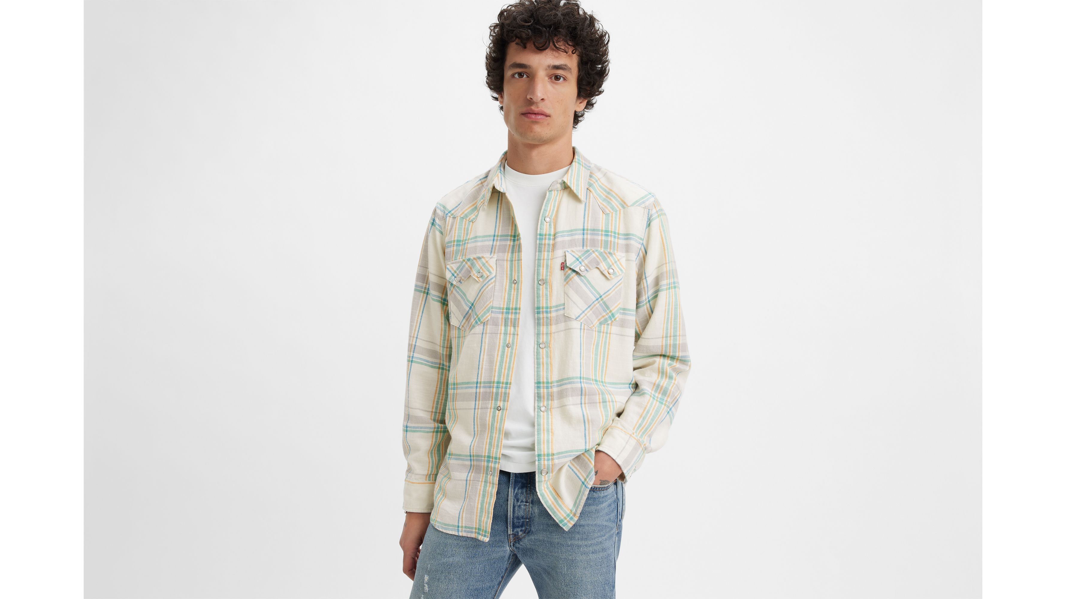 Sawtooth Relaxed Fit Western Shirt - Multi-color | Levi's® US