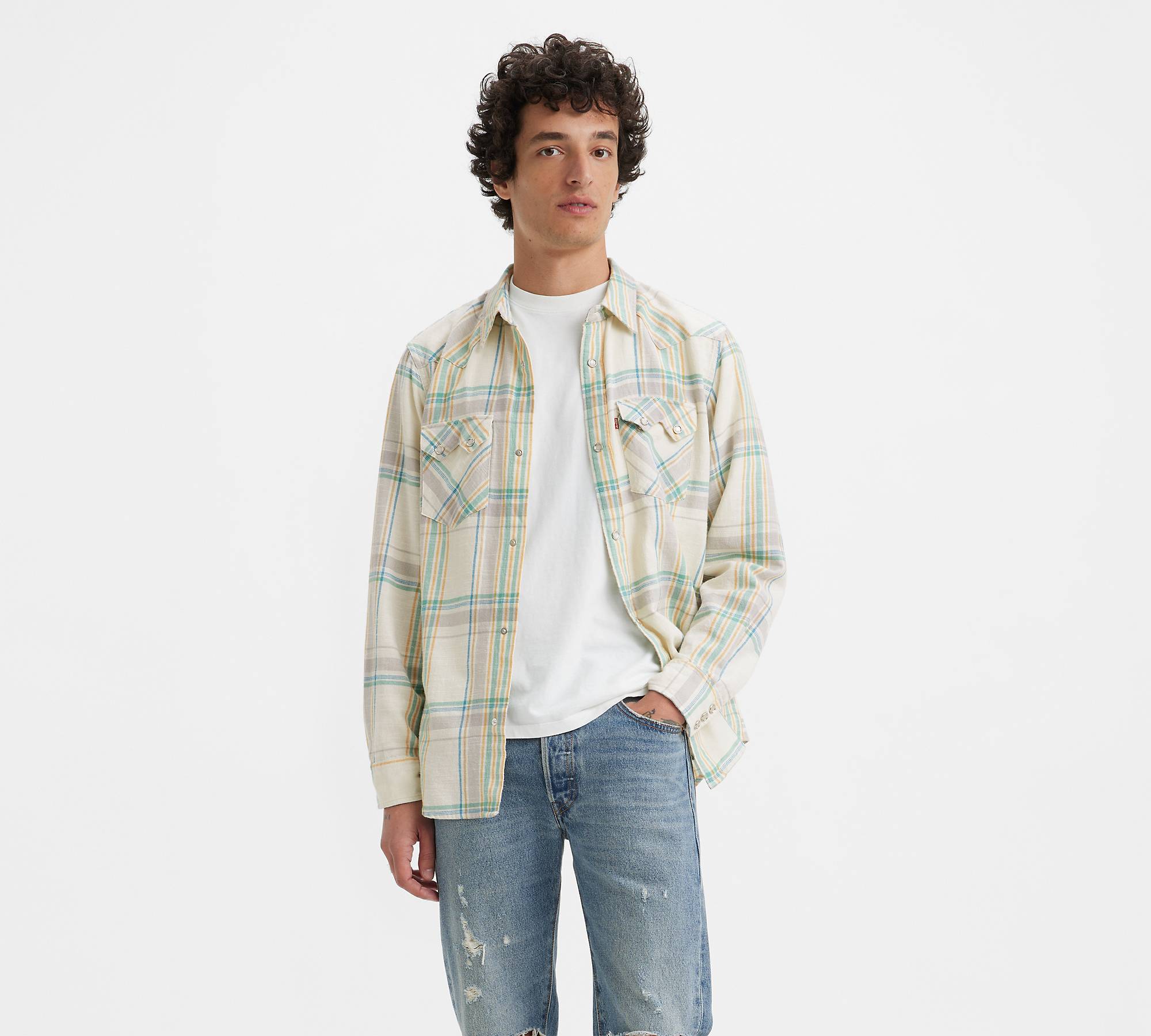 Sawtooth Relaxed Fit Western Shirt - Multi-color | Levi's® US