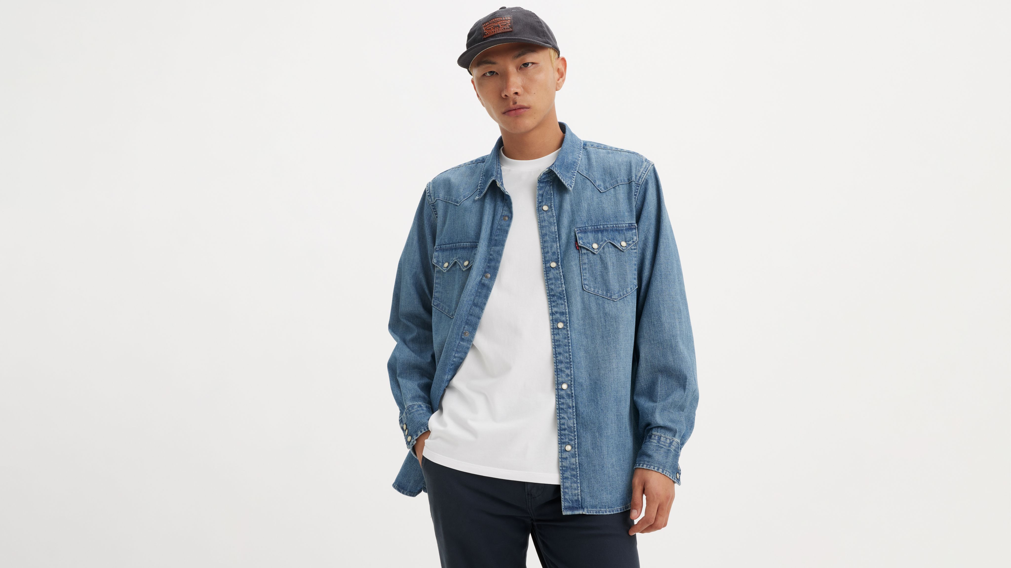 Koszula Western Sawtooth o luźnym kroju 1