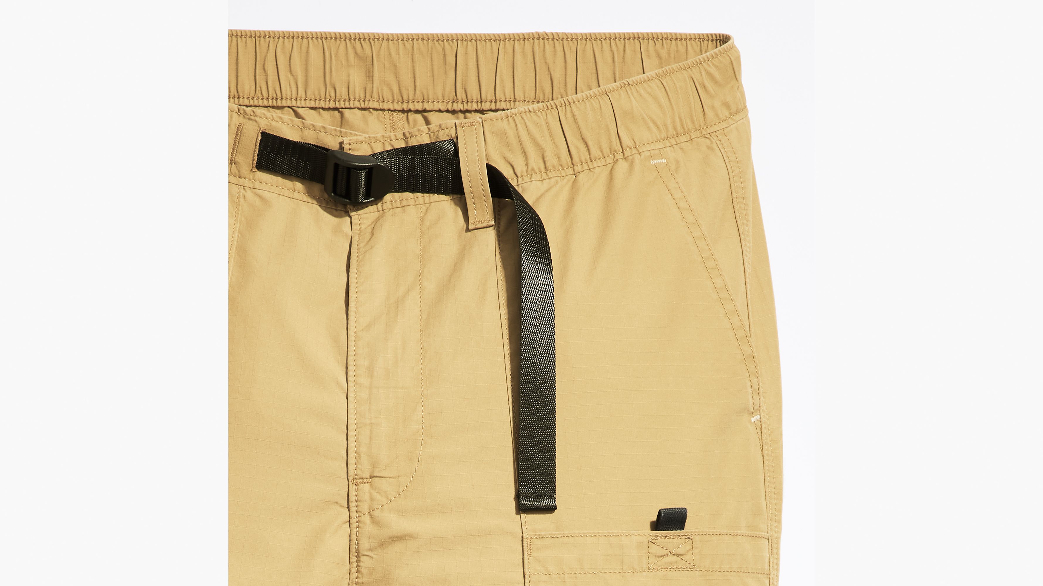 Utility Zip-off Men's Pants - Brown