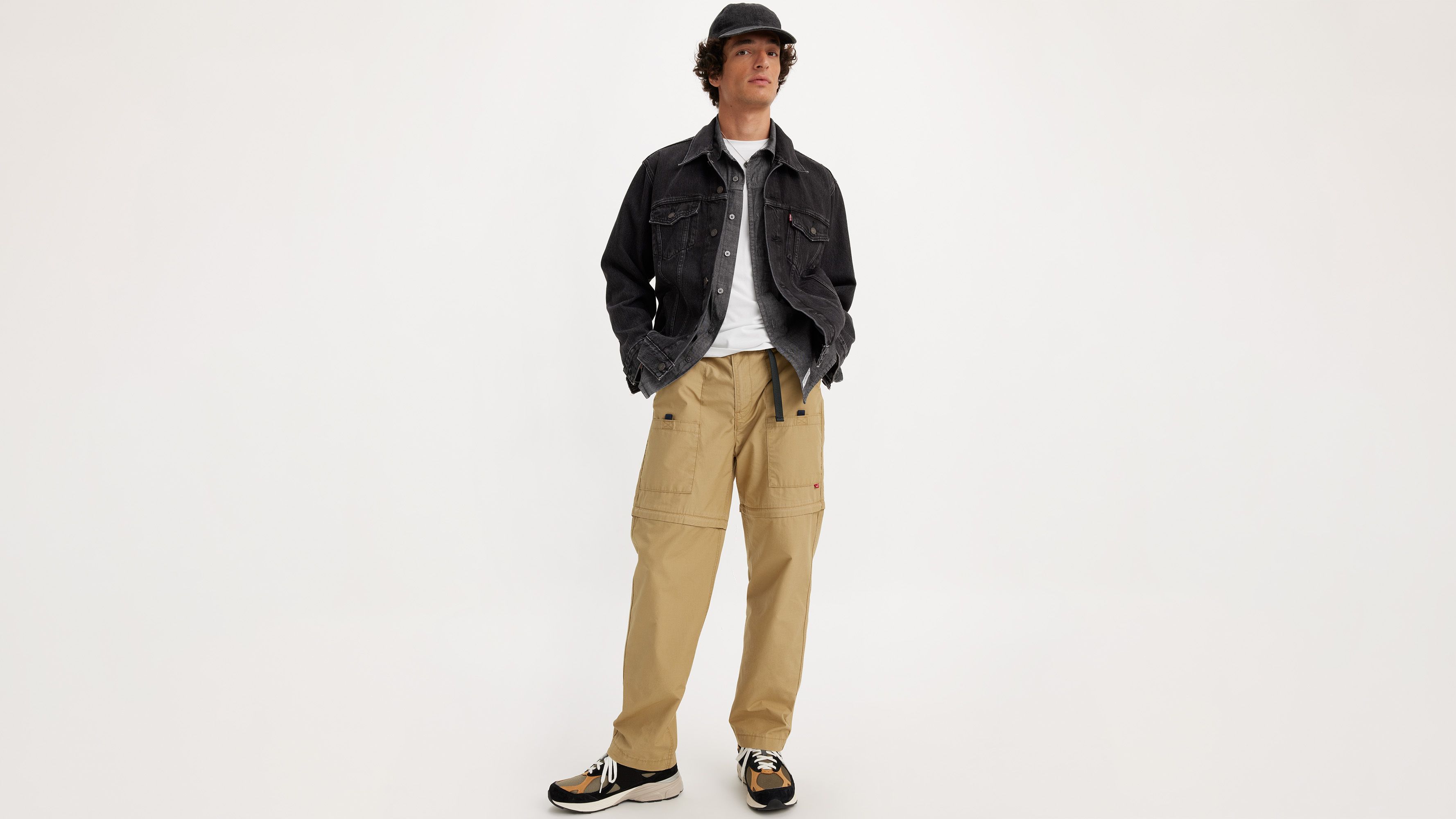 Utility Zip-off Pants - Khaki