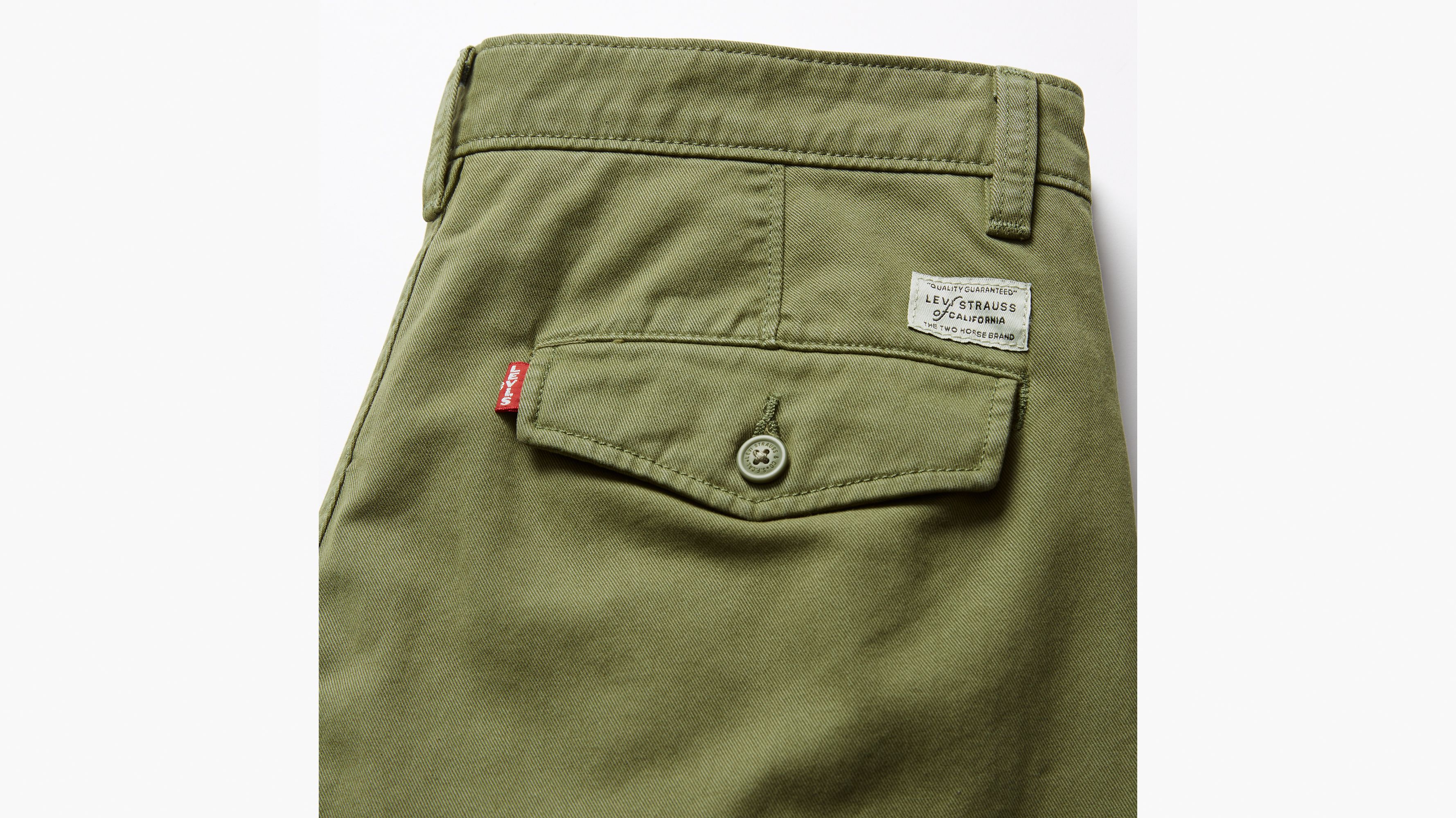 Levi's® Xx Chino Authentic Straight Fit Men's Pants - Green | Levi's 