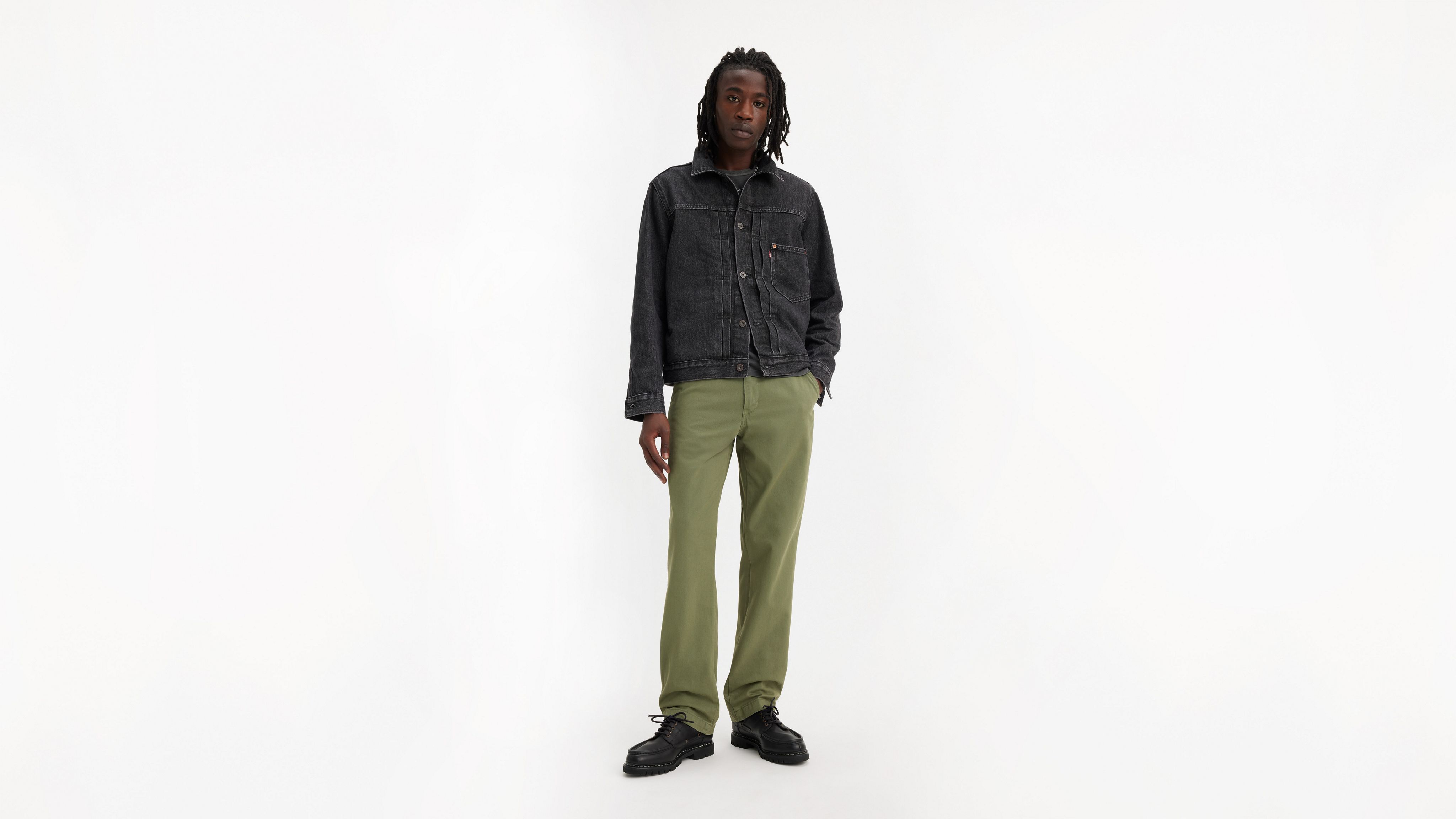 Levi's® Xx Chino Authentic Straight Fit Men's Pants - Green | Levi's® US