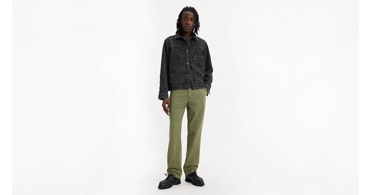 Levi's® Xx Chino Authentic Straight Fit Men's Pants - Green | Levi's 
