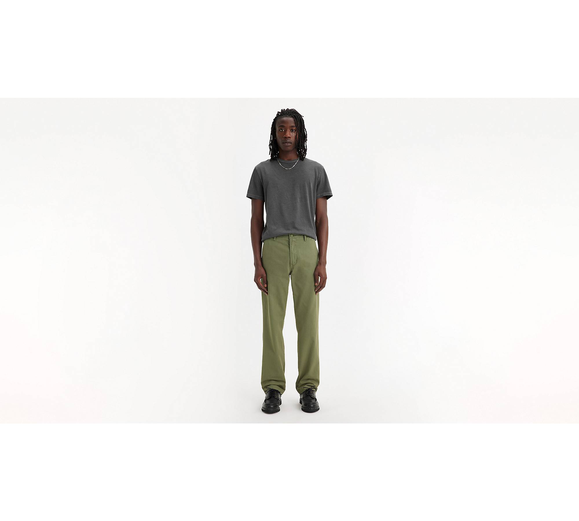 Levi's® Xx Chino Authentic Straight Fit Men's Pants - Green | Levi's® CA