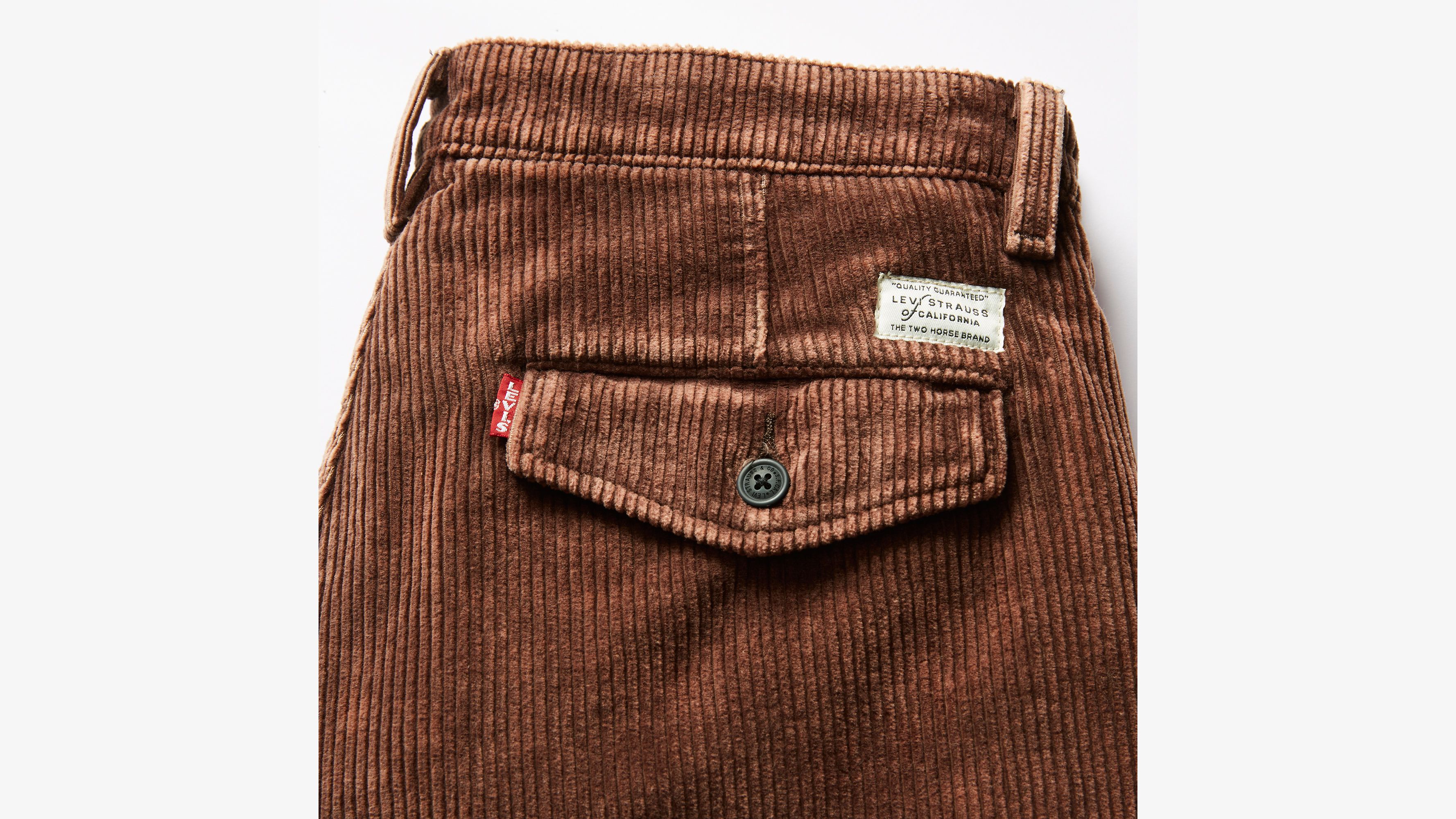 Pantalones XX Chino de pana Authentic Straight