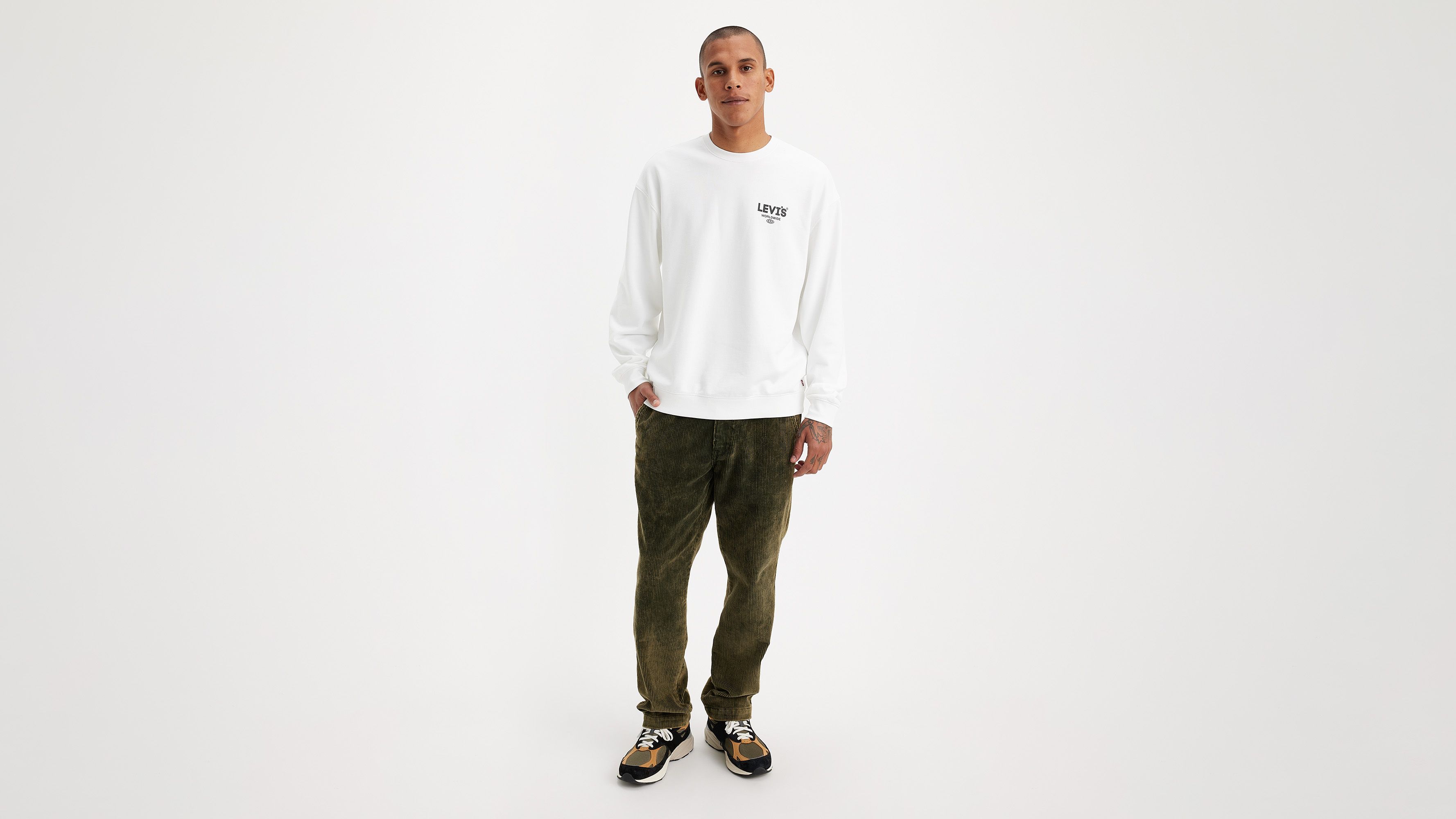 XX Chino Authentic Straight Corduroy Pants