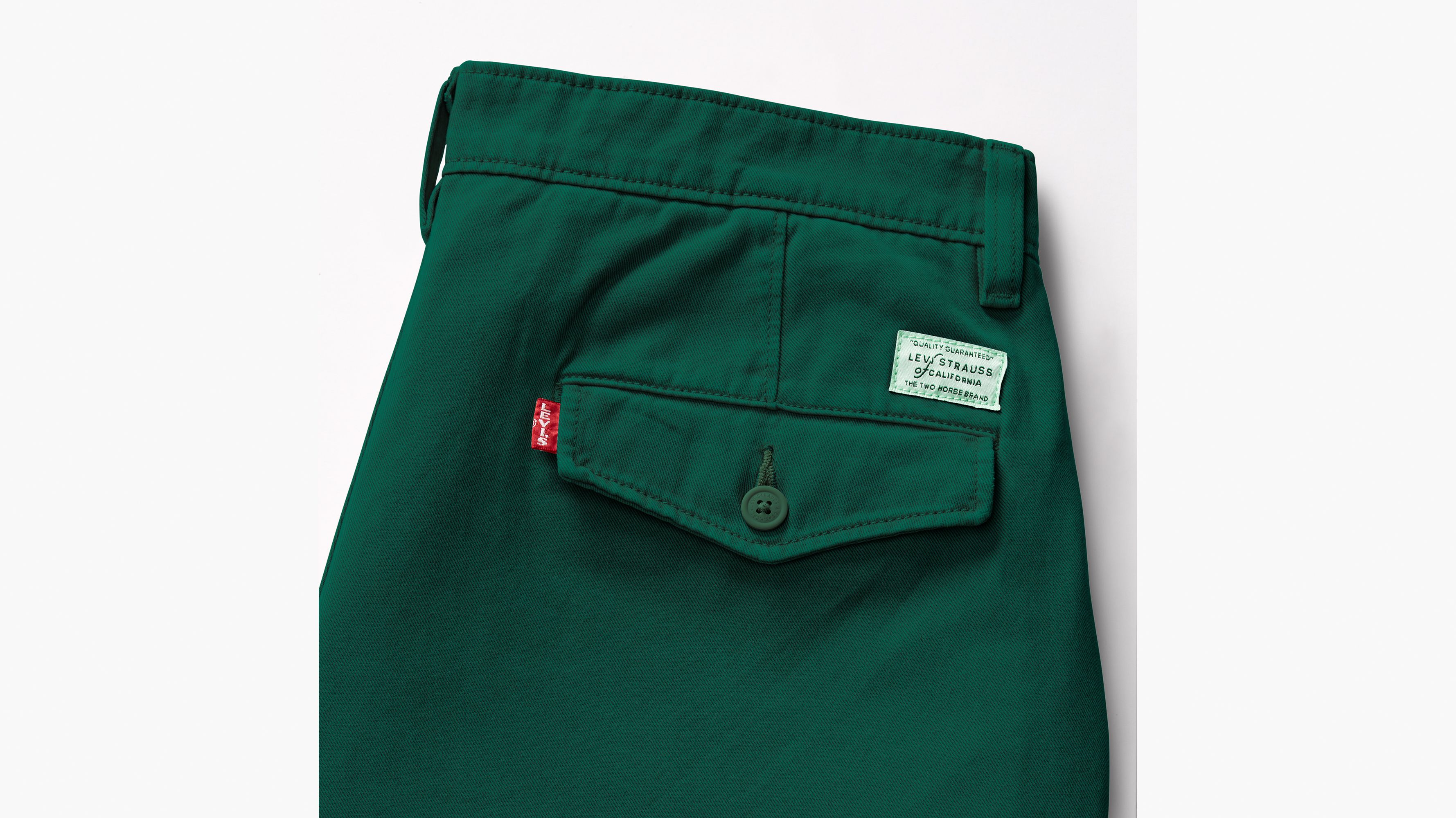 Levi's® Xx Chino Authentic Straight Fit Men's Pants - Green