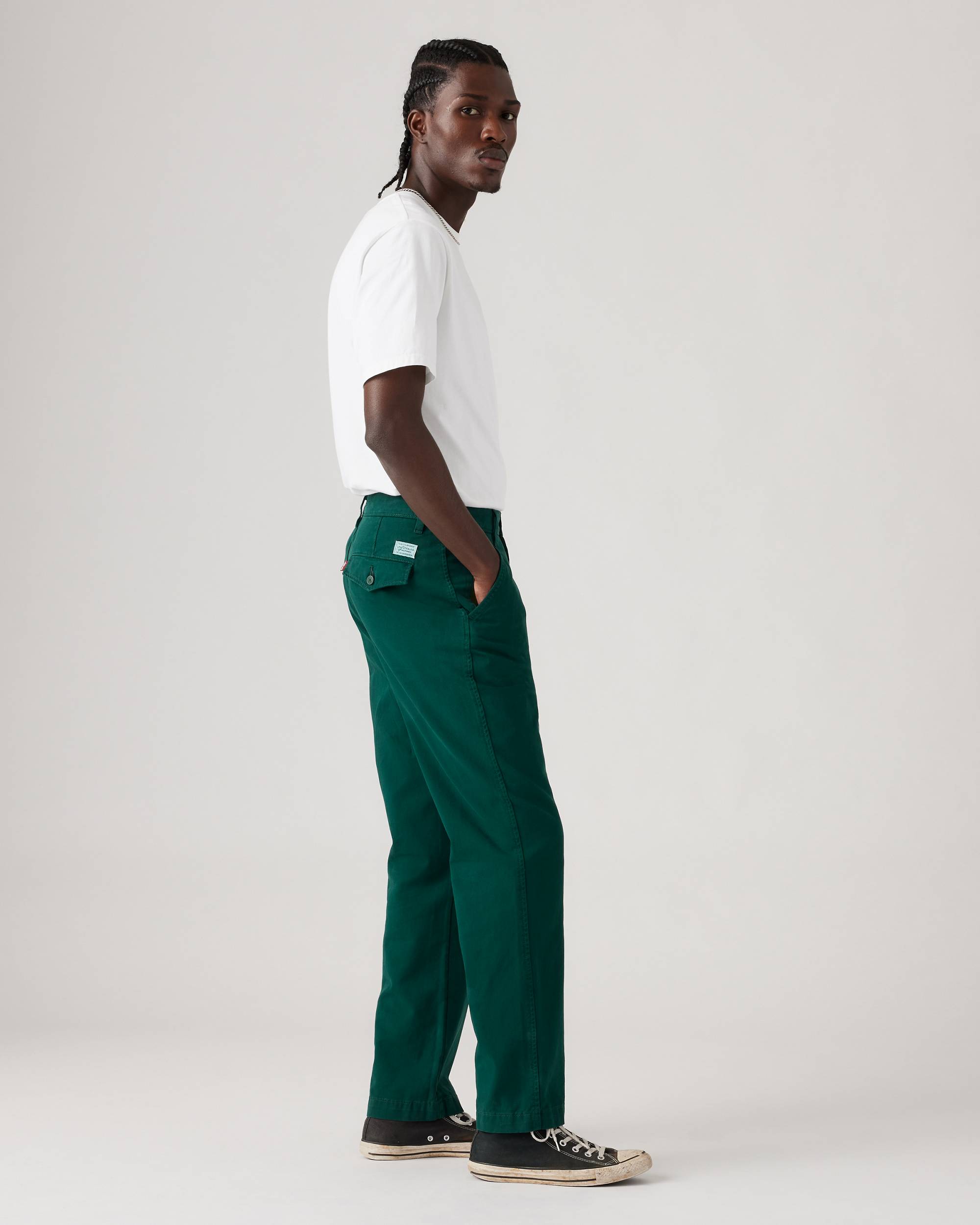 Levi's® Xx Chino Authentic Straight Fit Men's Pants - Green Levi's® Xx Chino Authentic Straight Fit Men's Pants - Green