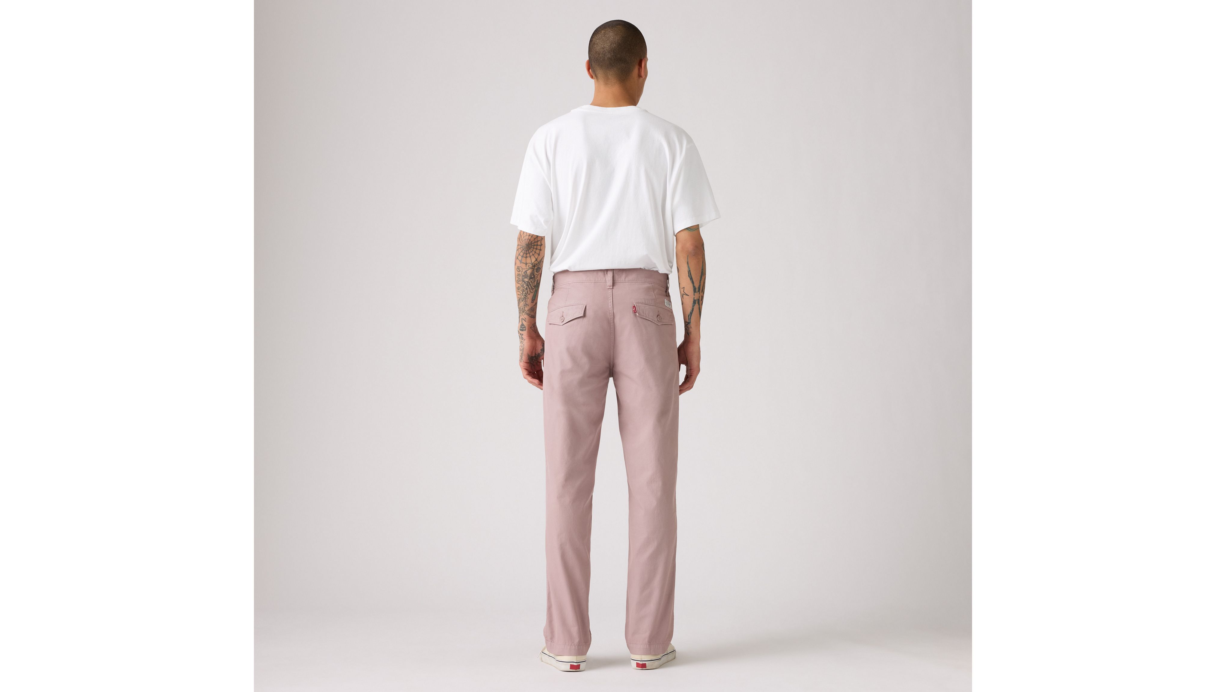 Levi's Xx Chino Authentic Relaxed Fit Lightweight Twill Men's Pants 36x30 In Purple Dove