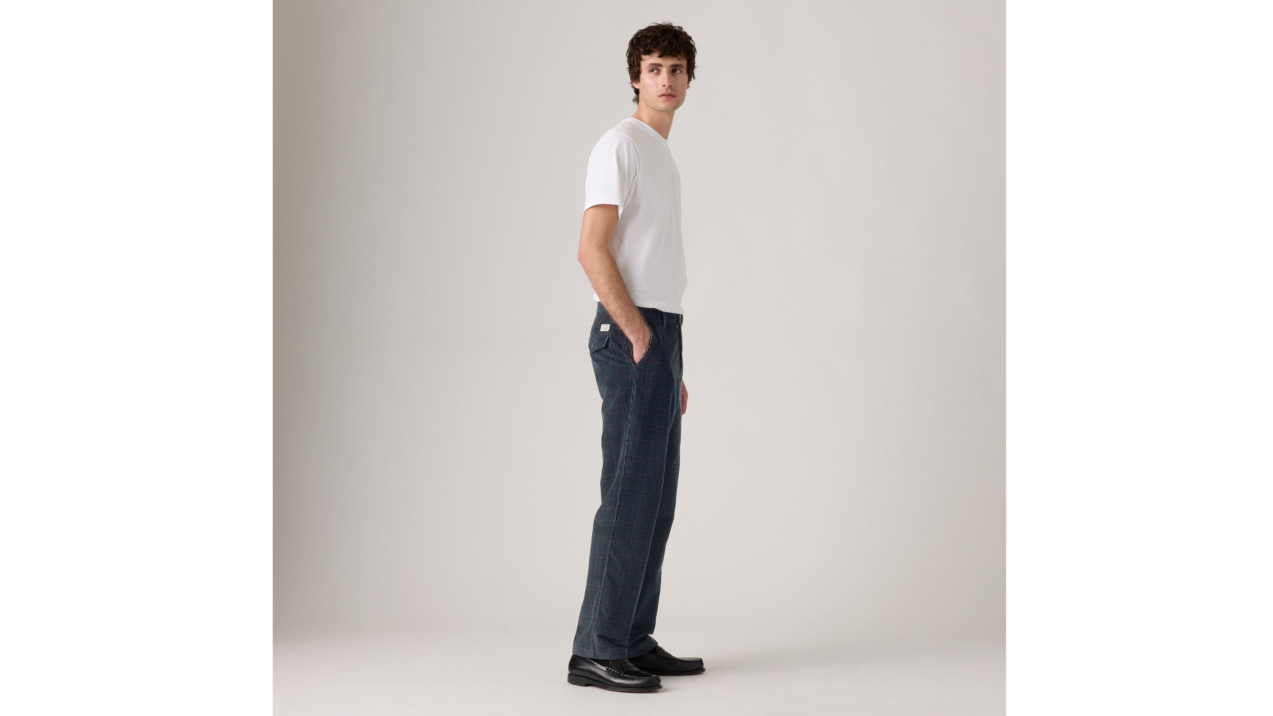 XX Authentic Relaxed Corduroy Chinos 4