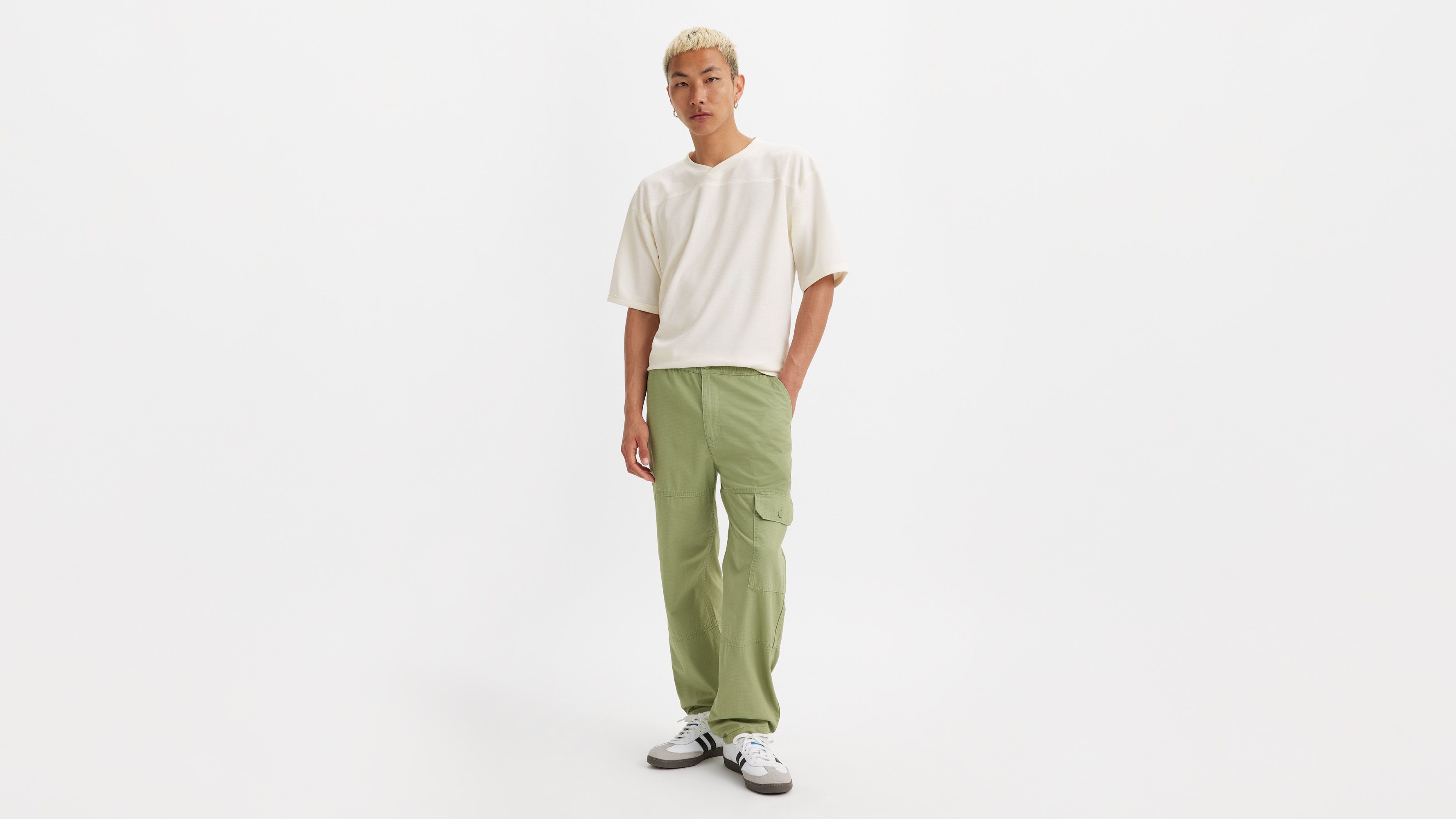 Patch Pocket Cargo Trousers 1