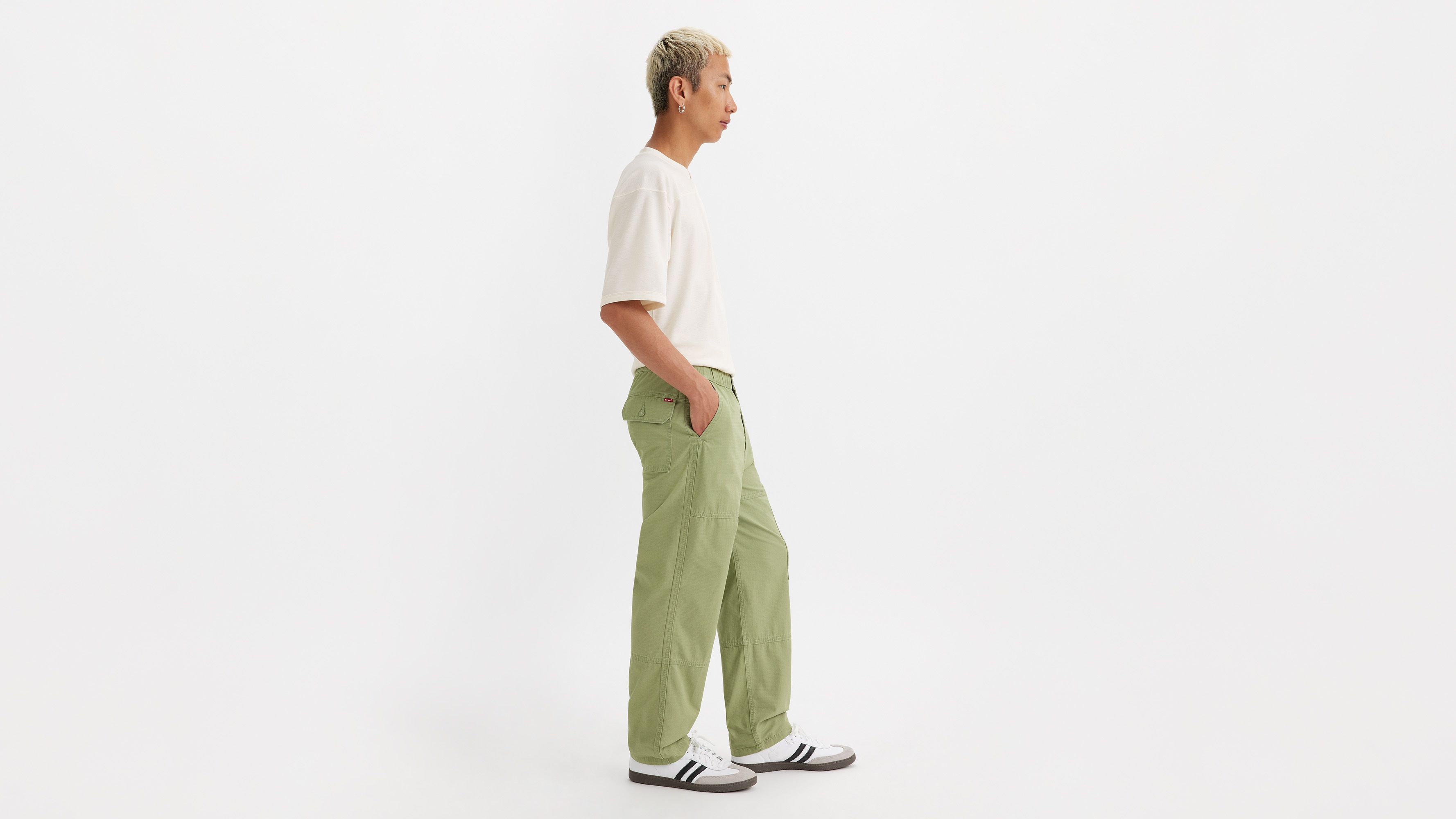 Patch Pocket Cargo Trousers 2