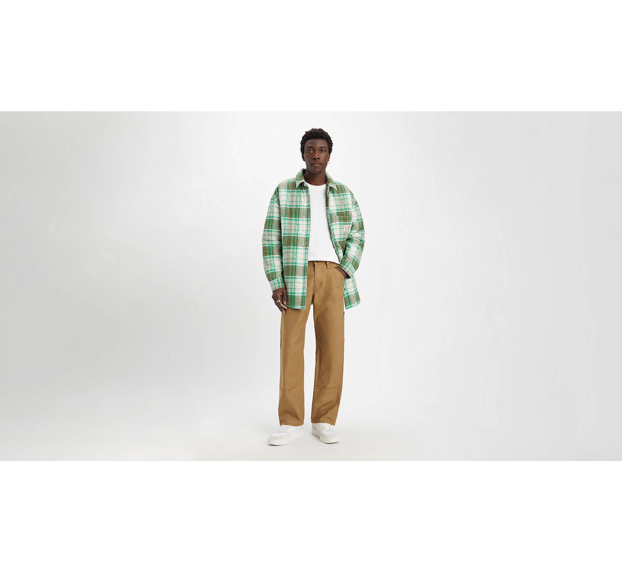 Workwear 565™ Double Knee Jeans - Green | Levi's® XK
