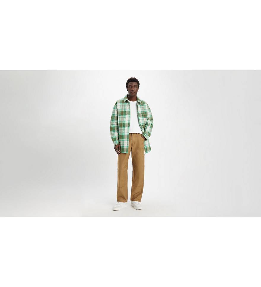 Workwear 565™ Double Knee Jeans - Green | Levi's® DE