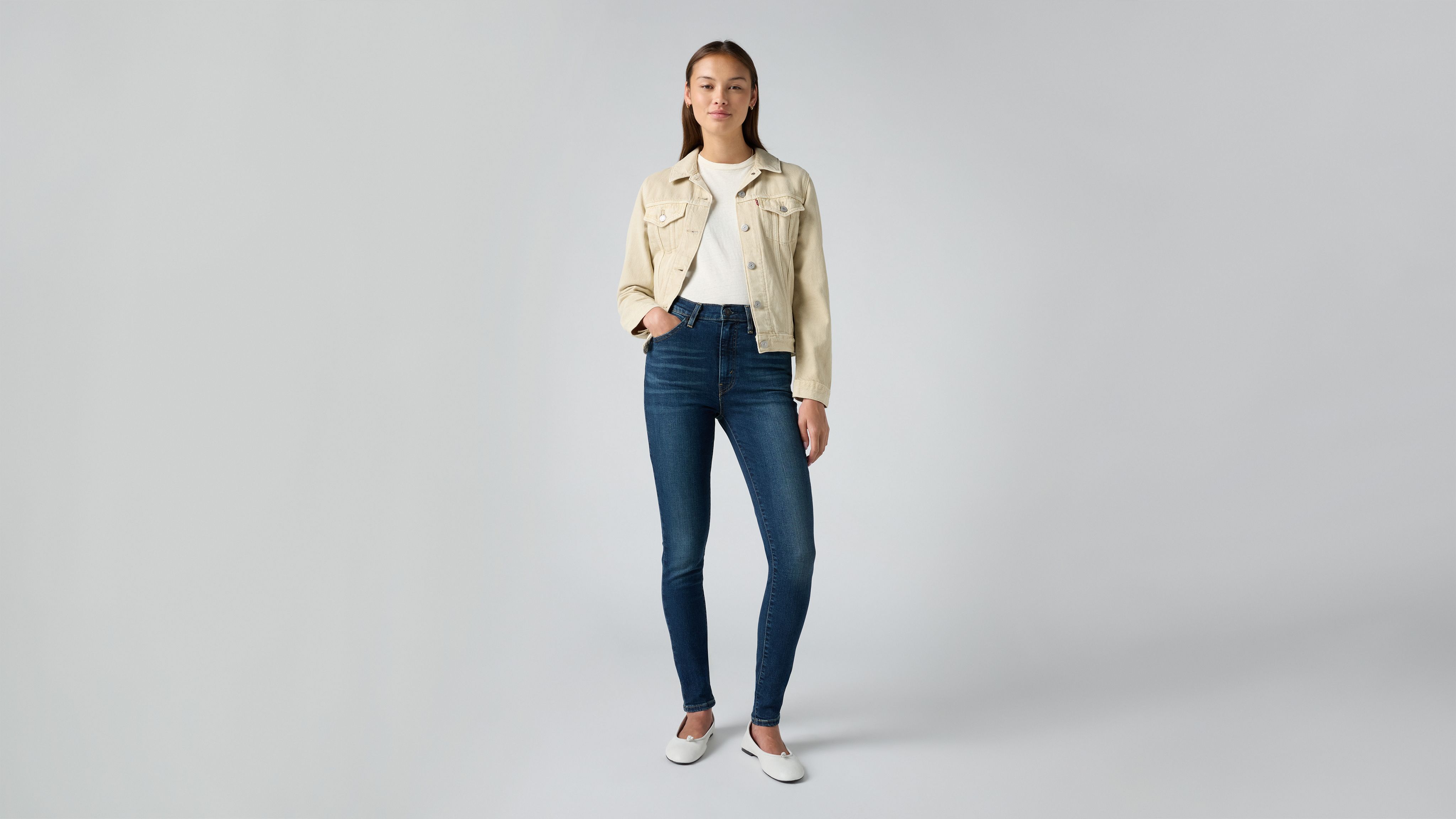 Retro High Skinny Jeans 1