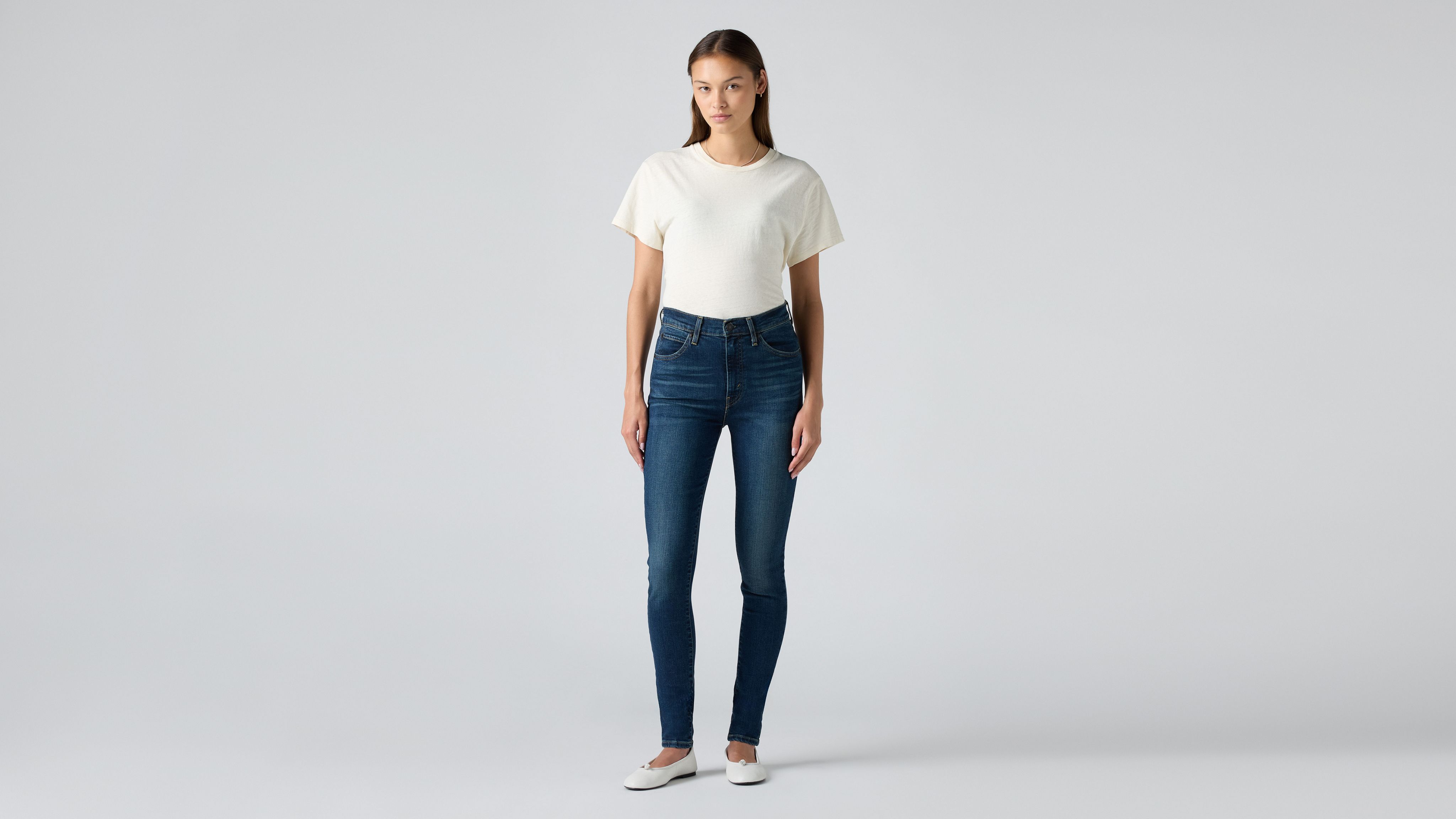 Retro High Skinny Jeans 5