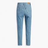 Retro Skinny Jeans mit hohem Bund 7