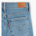 Retro Skinny Jeans mit hohem Bund 8