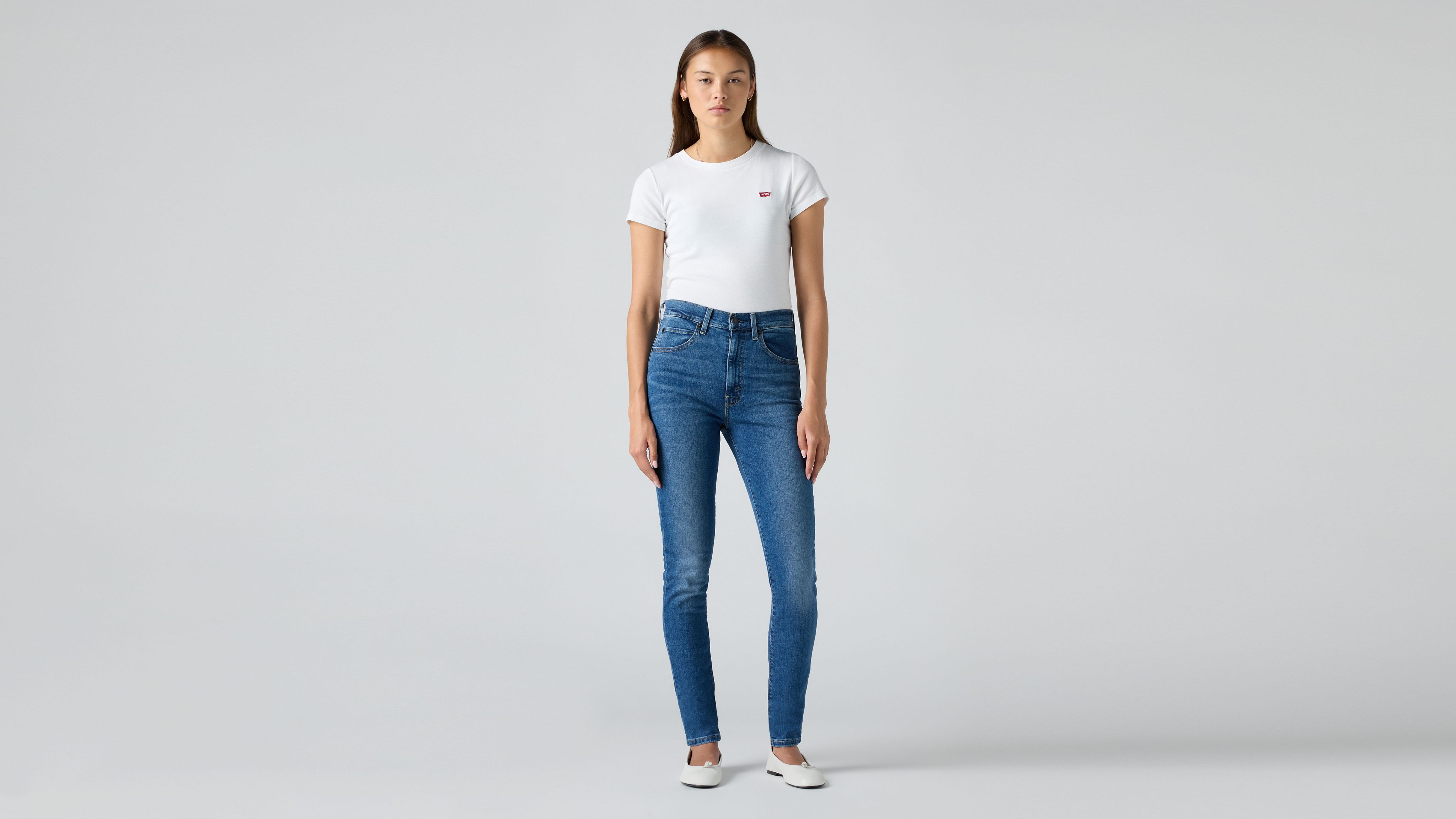 Retro High Skinny Jeans 5