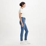 Retro Skinny Jeans mit hohem Bund 2