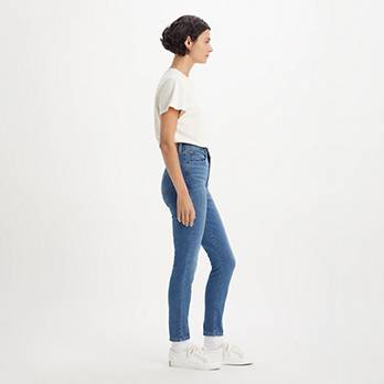Retro Skinny Jeans mit hohem Bund 3