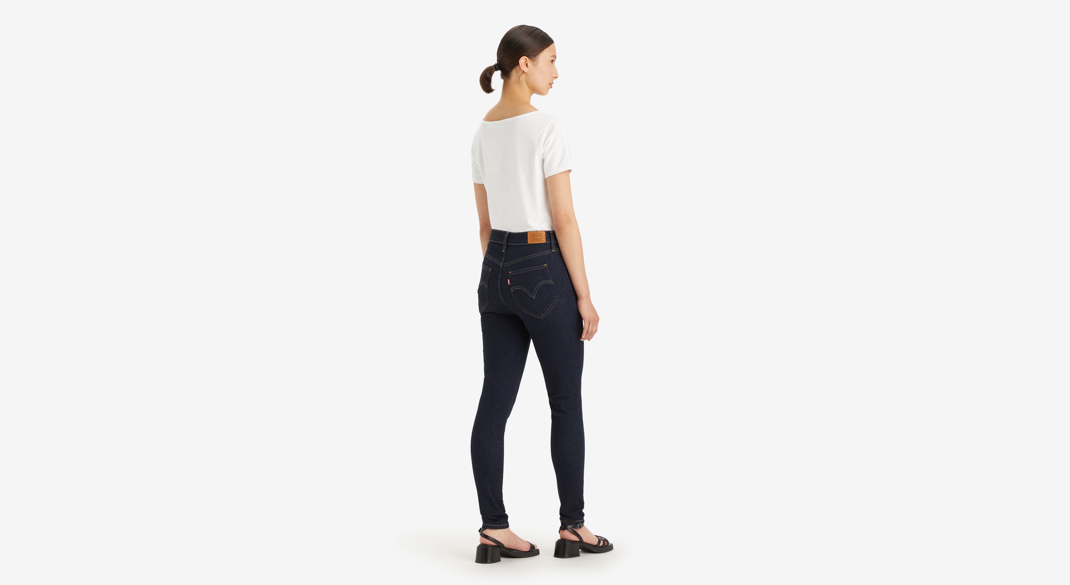 Retro High Skinny Jeans 4