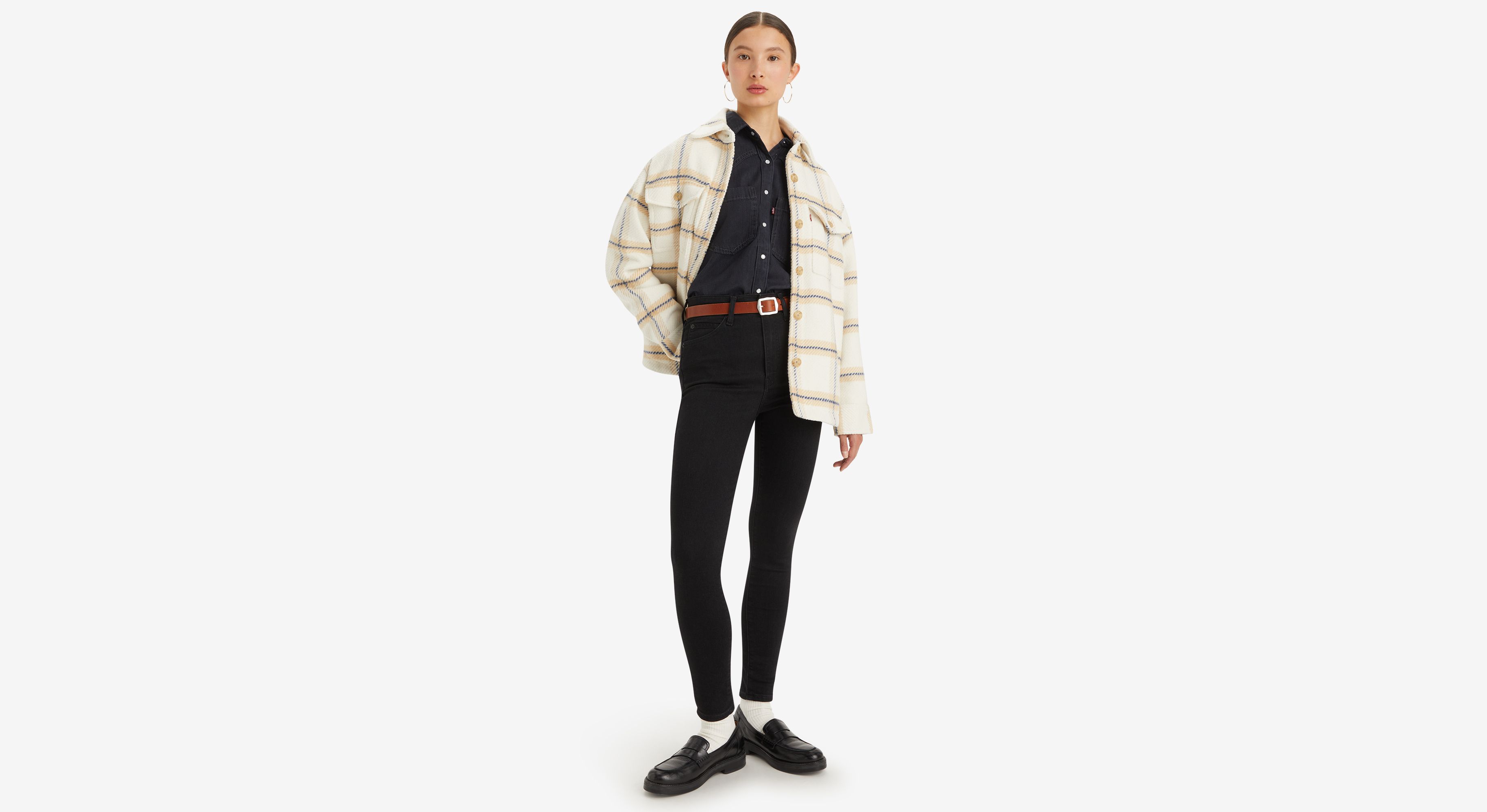 Retro High Skinny Jeans 3