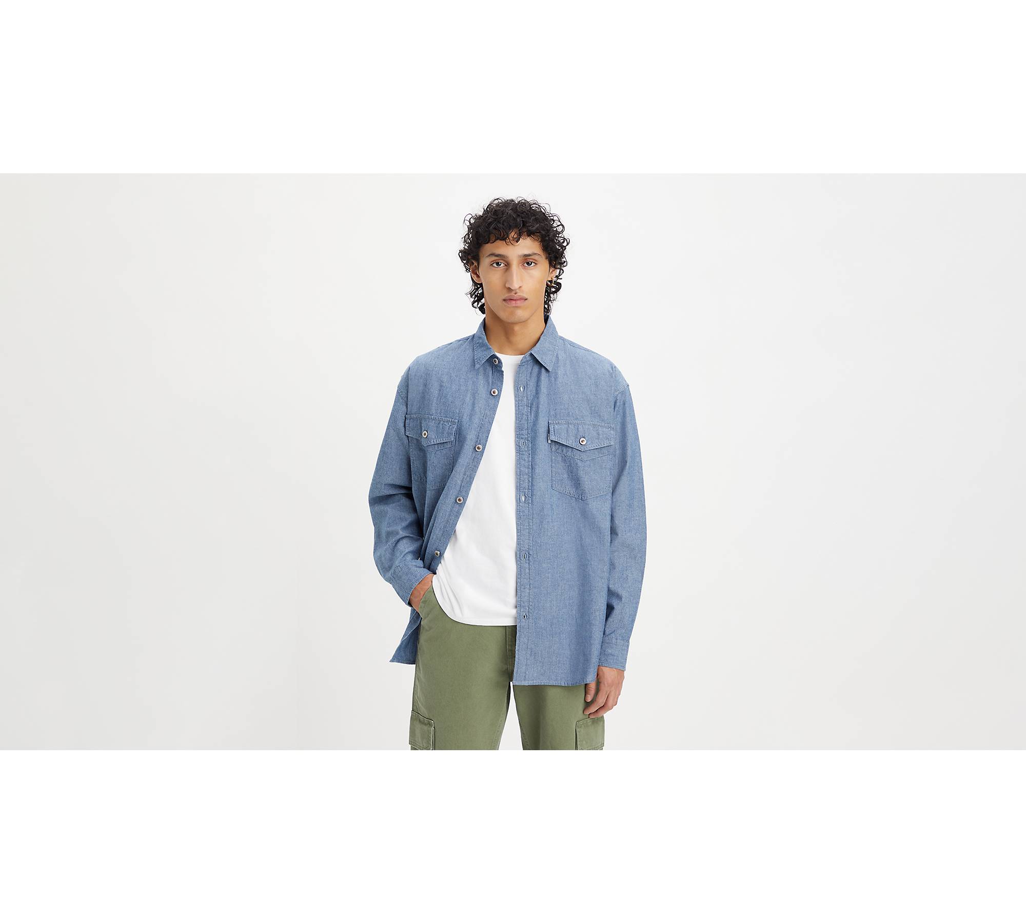Silvertab™ Two-pocket Shirt - Medium Wash | Levi's® US