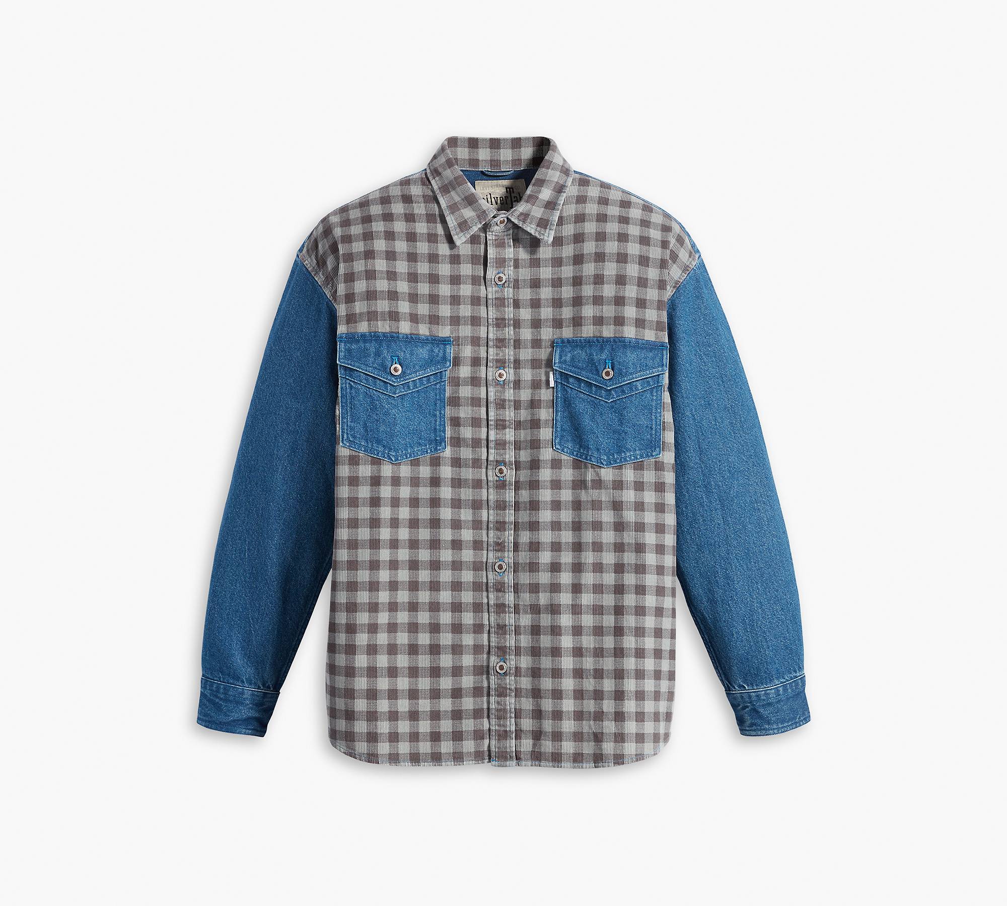 Silvertab™ Two-pocket Corduroy Shirt - Blue | Levi's® US