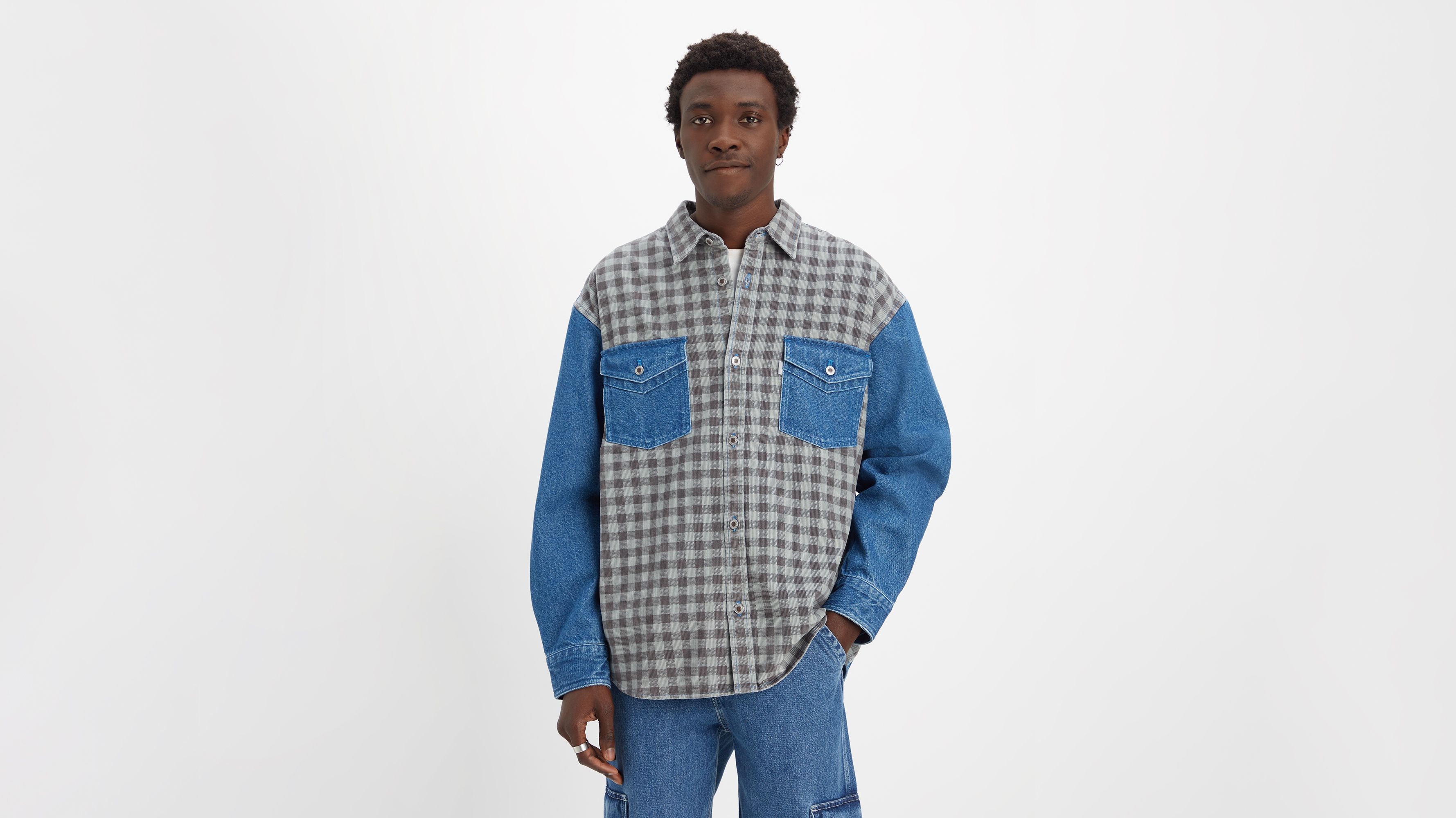 SilverTab™ Two-Pocket Corduroy Shirt 1