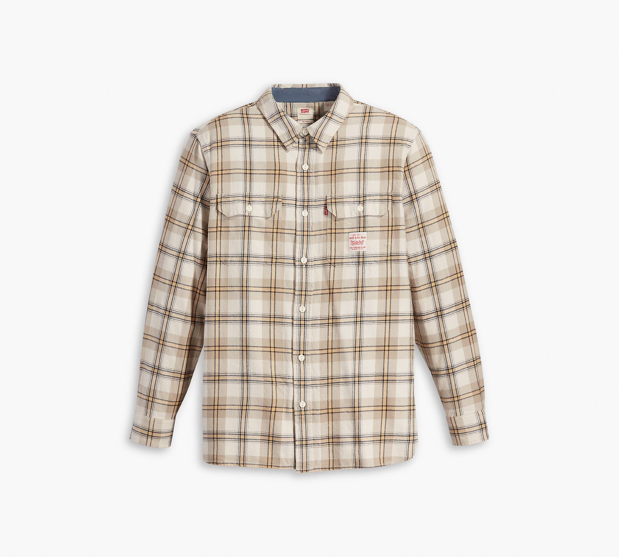 Classic Worker Workwear Shirt - Beige | Levi's® BE