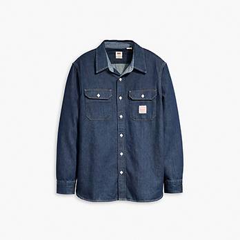 Workwear Classic Worker Shirt - Blue | Levi\'s® LU