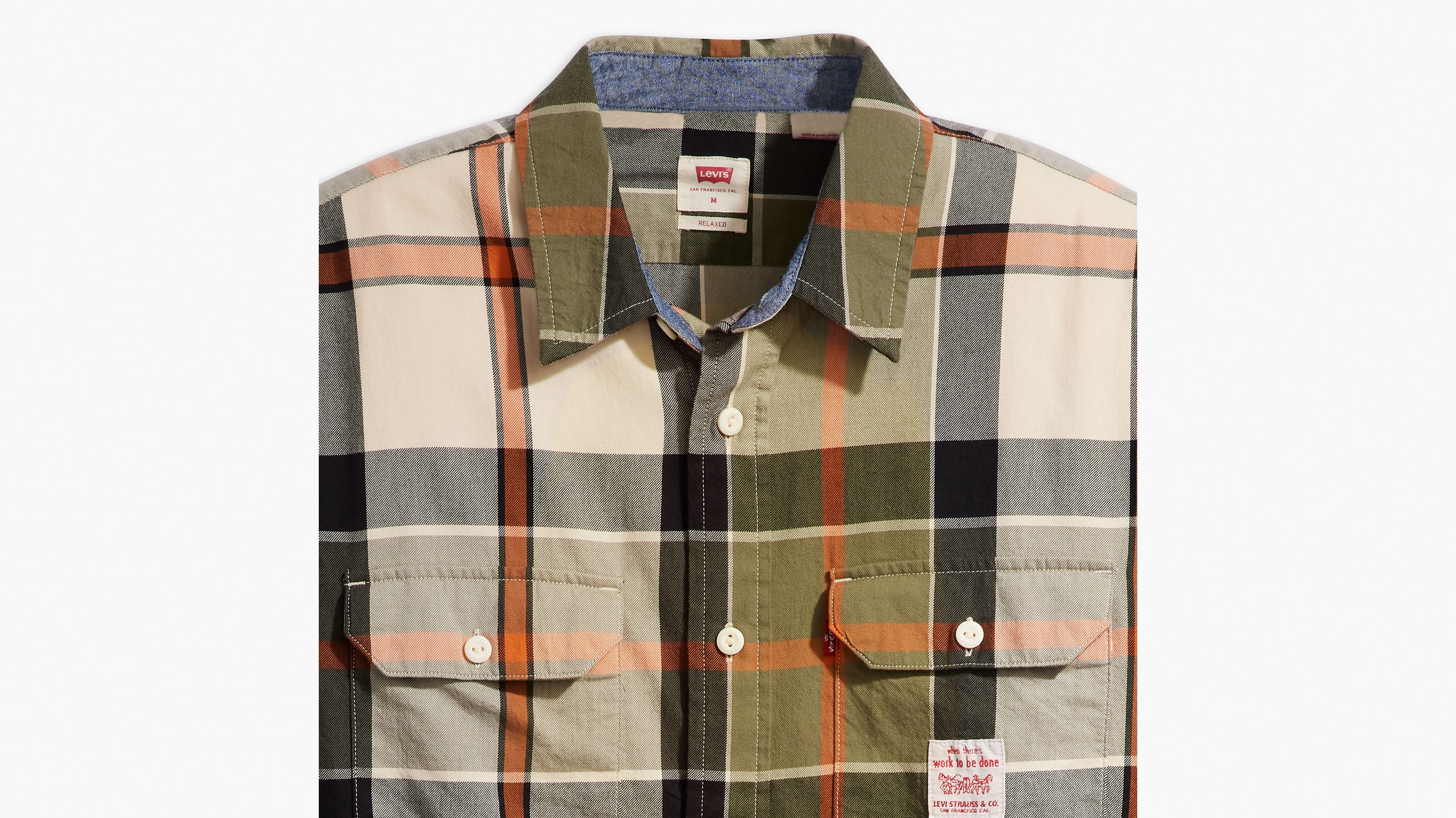 Tartan levis t clearance shirt