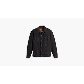 Relaxed Fit Trucker Jacket - Black | Levi's® CA