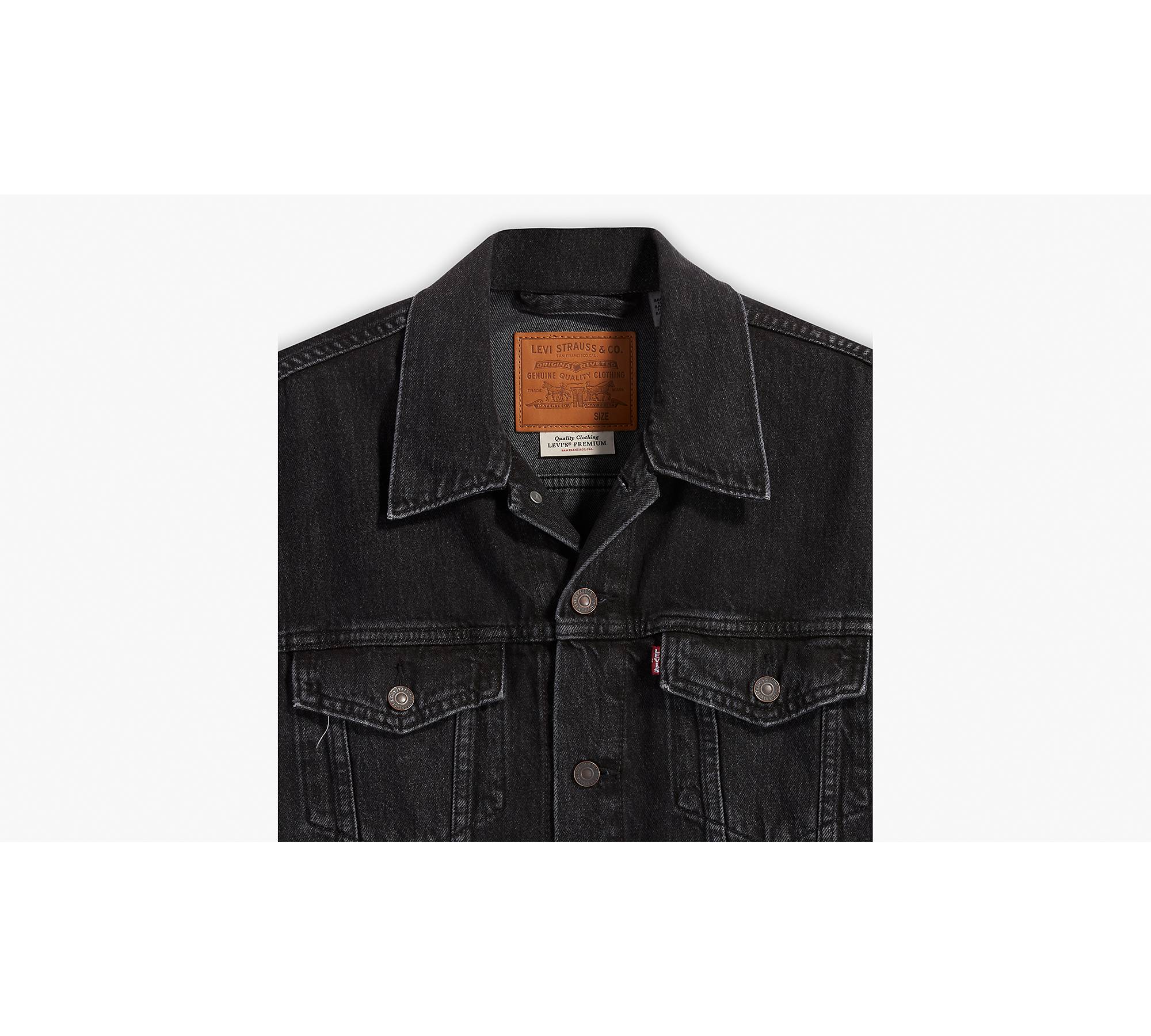 Relaxed Fit Trucker Jacket - Black | Levi's® CA