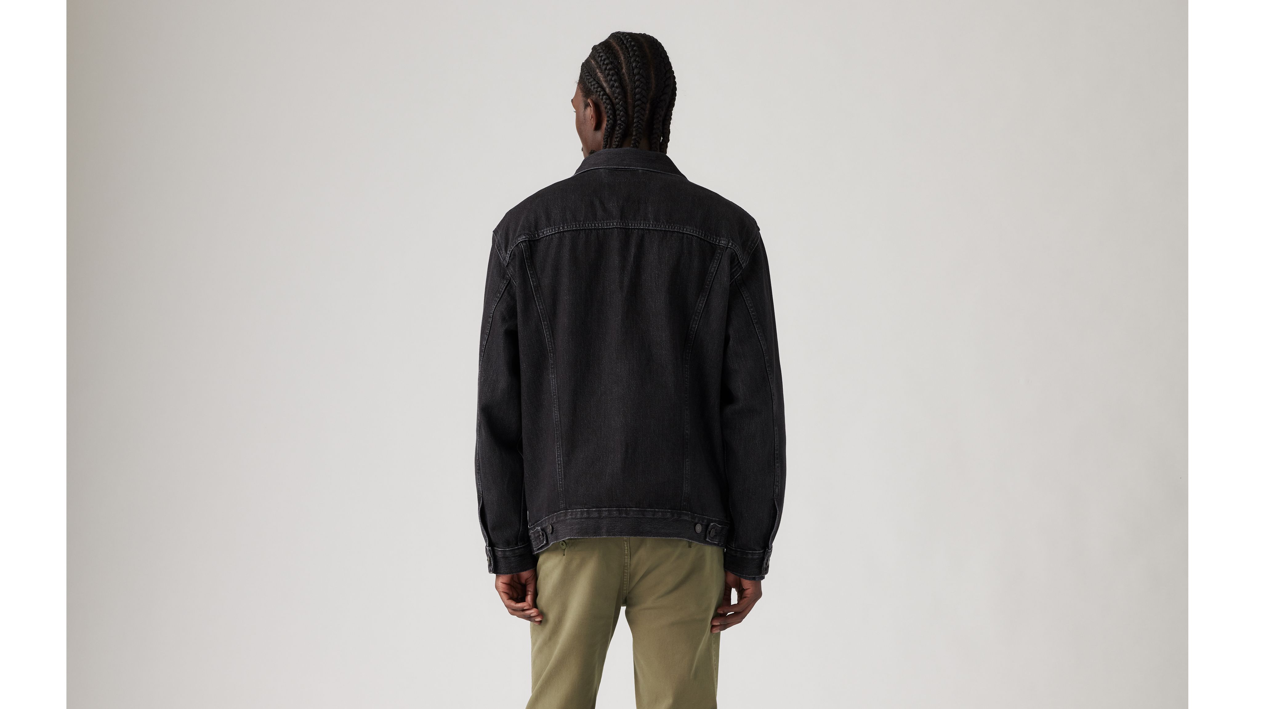 Relaxed Fit Trucker Jacket - Black | Levi's® CA