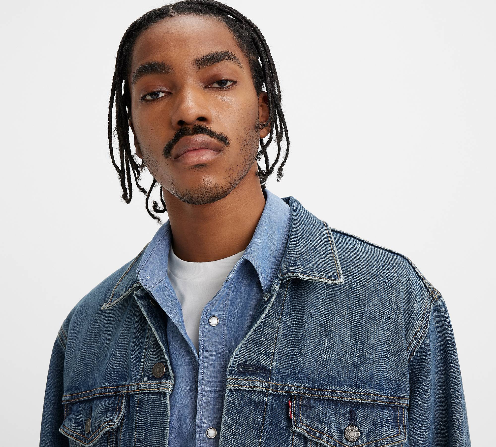 Relaxed Fit Trucker Jacket - Blue | Levi's® GB
