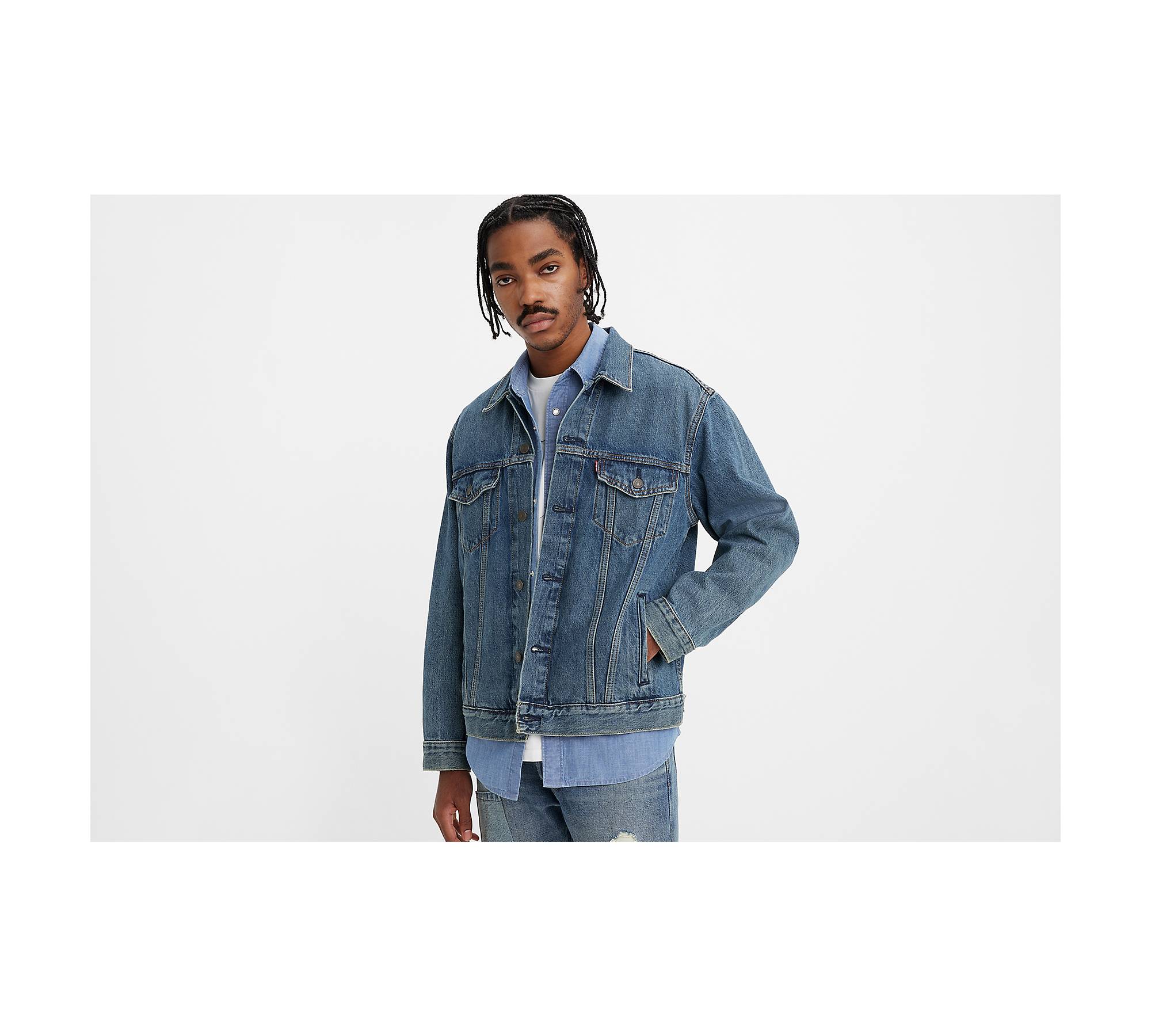 Relaxed Fit Trucker Jacket 1