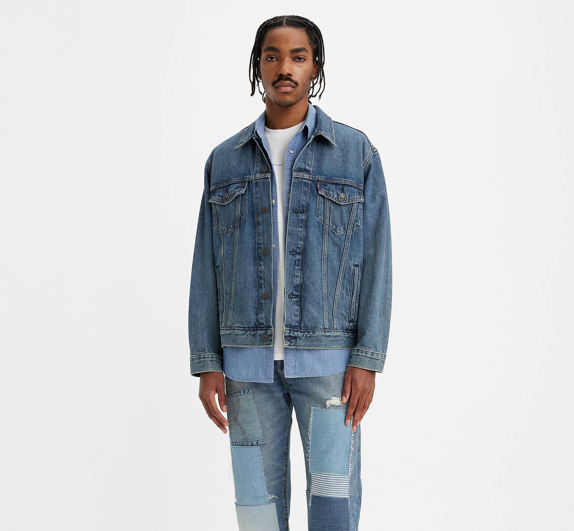 Relaxed Fit Trucker Jacket 4