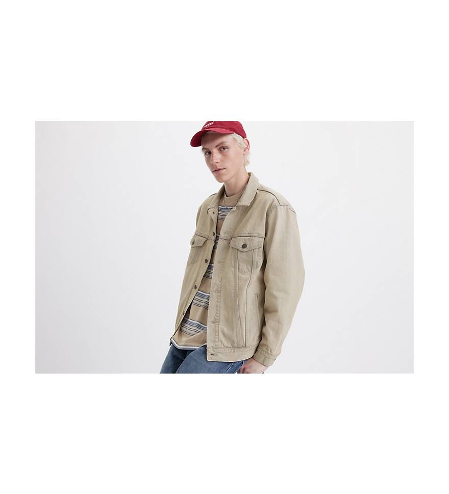 Relaxed Fit Trucker Jacket - Brown | Levi's® US