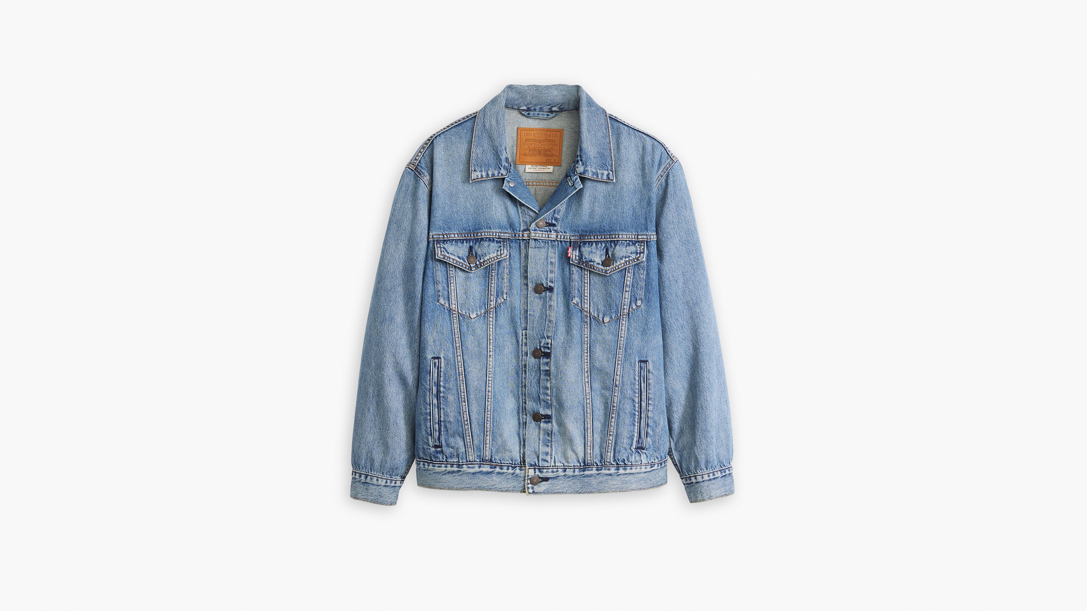 Relaxed Trucker Jacket - Blue | Levi's® XK