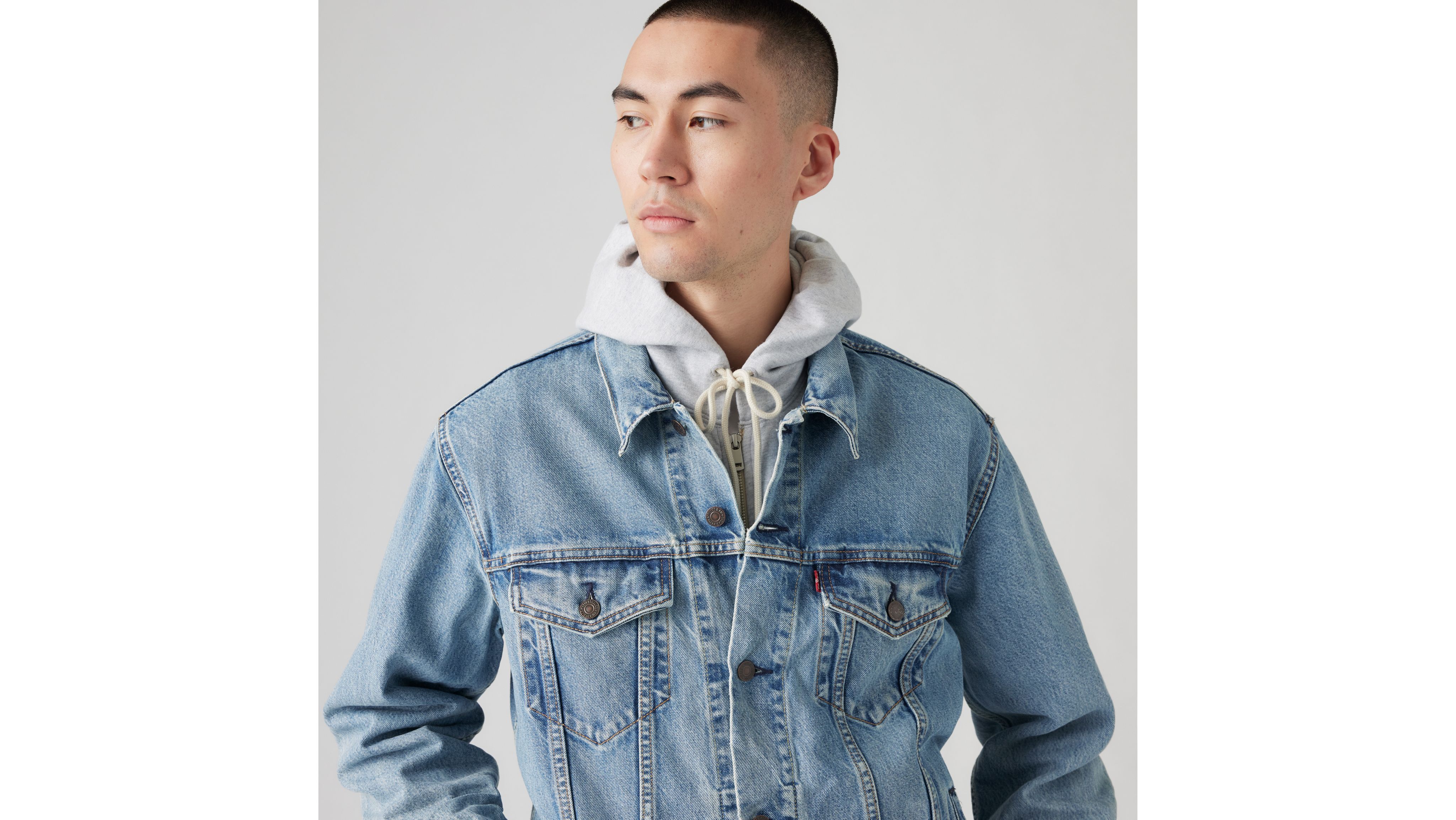 Relaxed Fit Trucker Jacket