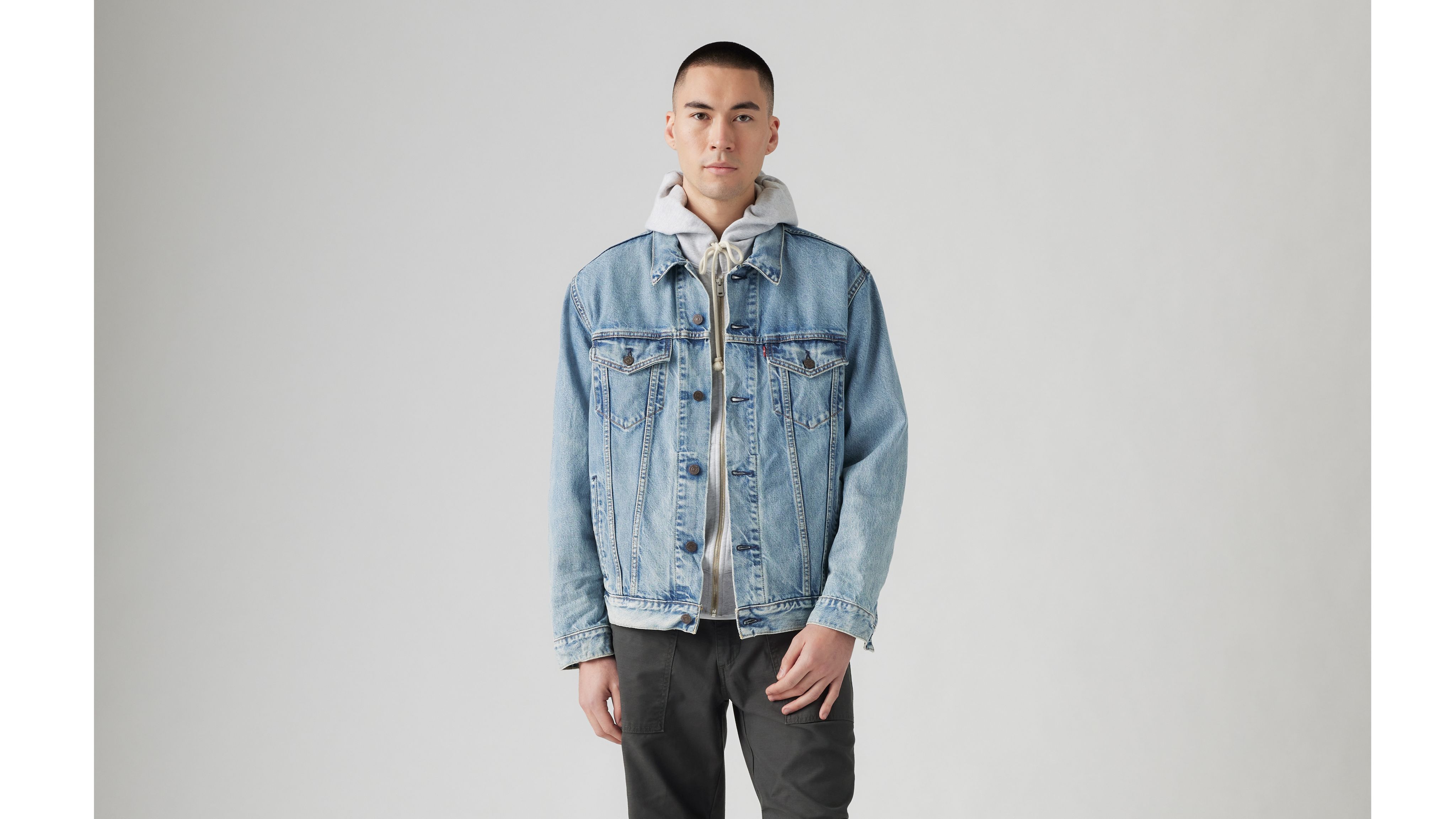 Relaxed Fit Trucker Jacket