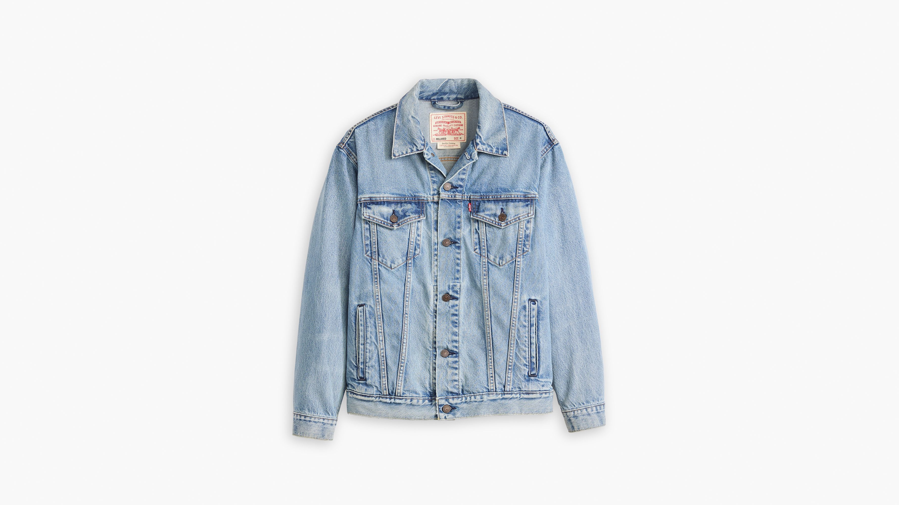 Relaxed Fit Trucker Jacket