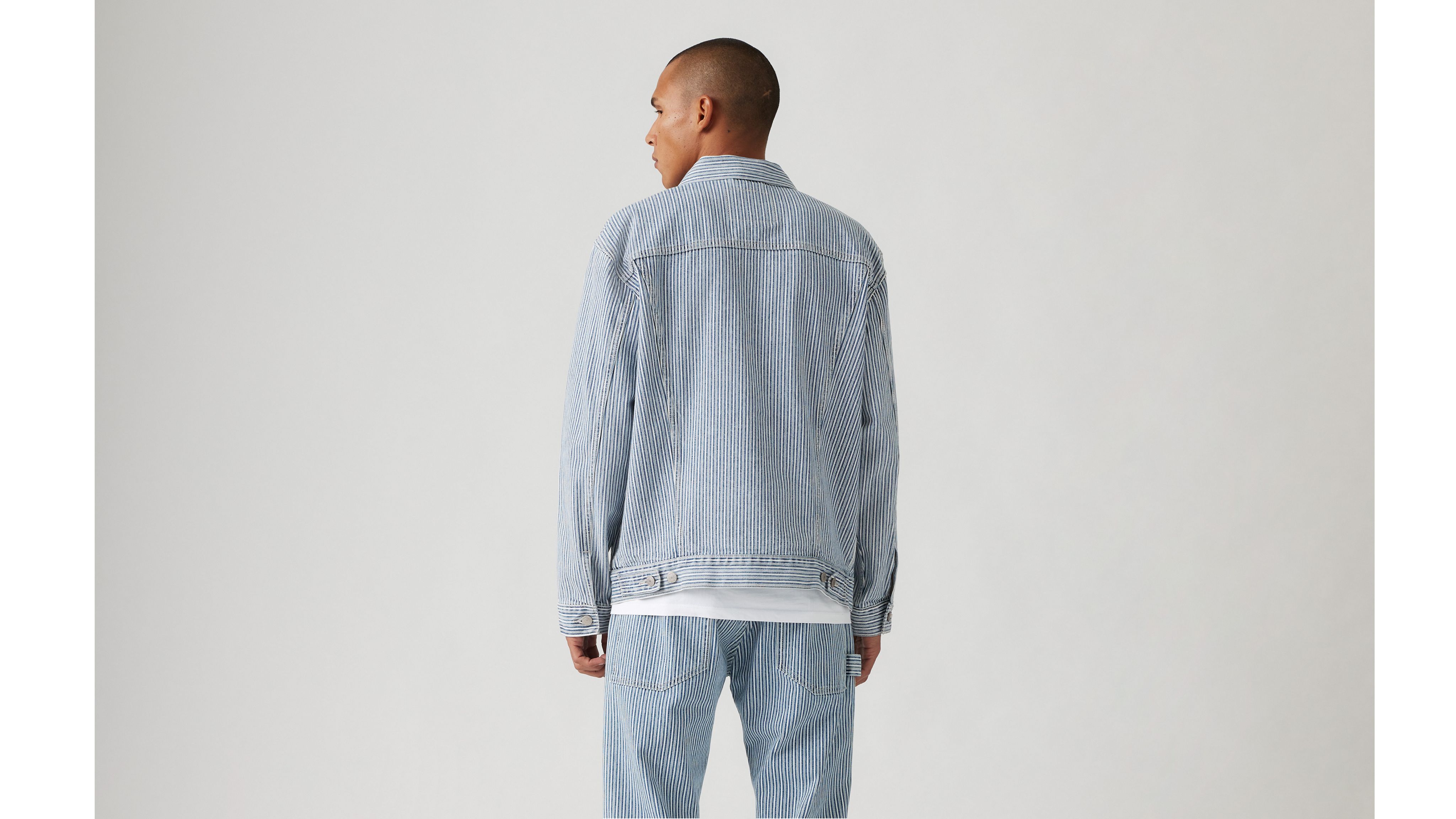 Relaxed Fit Trucker Jacke 3