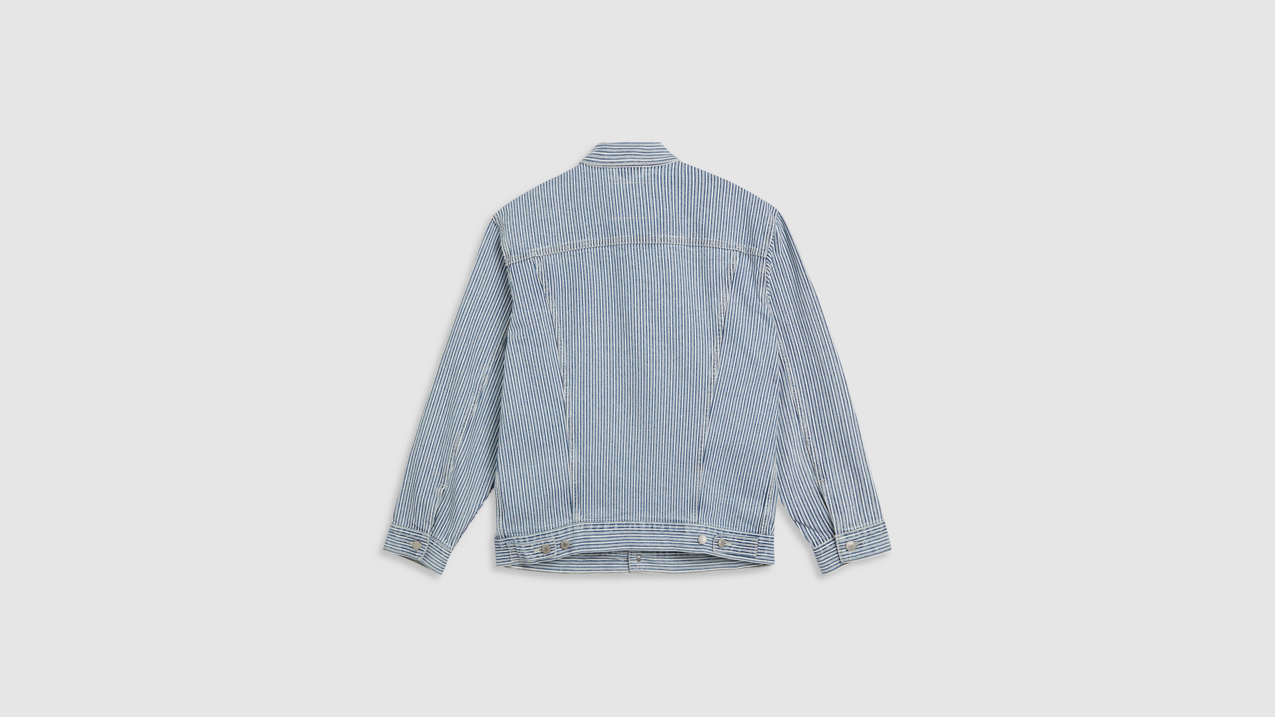 Relaxed Fit Trucker Jacke 6