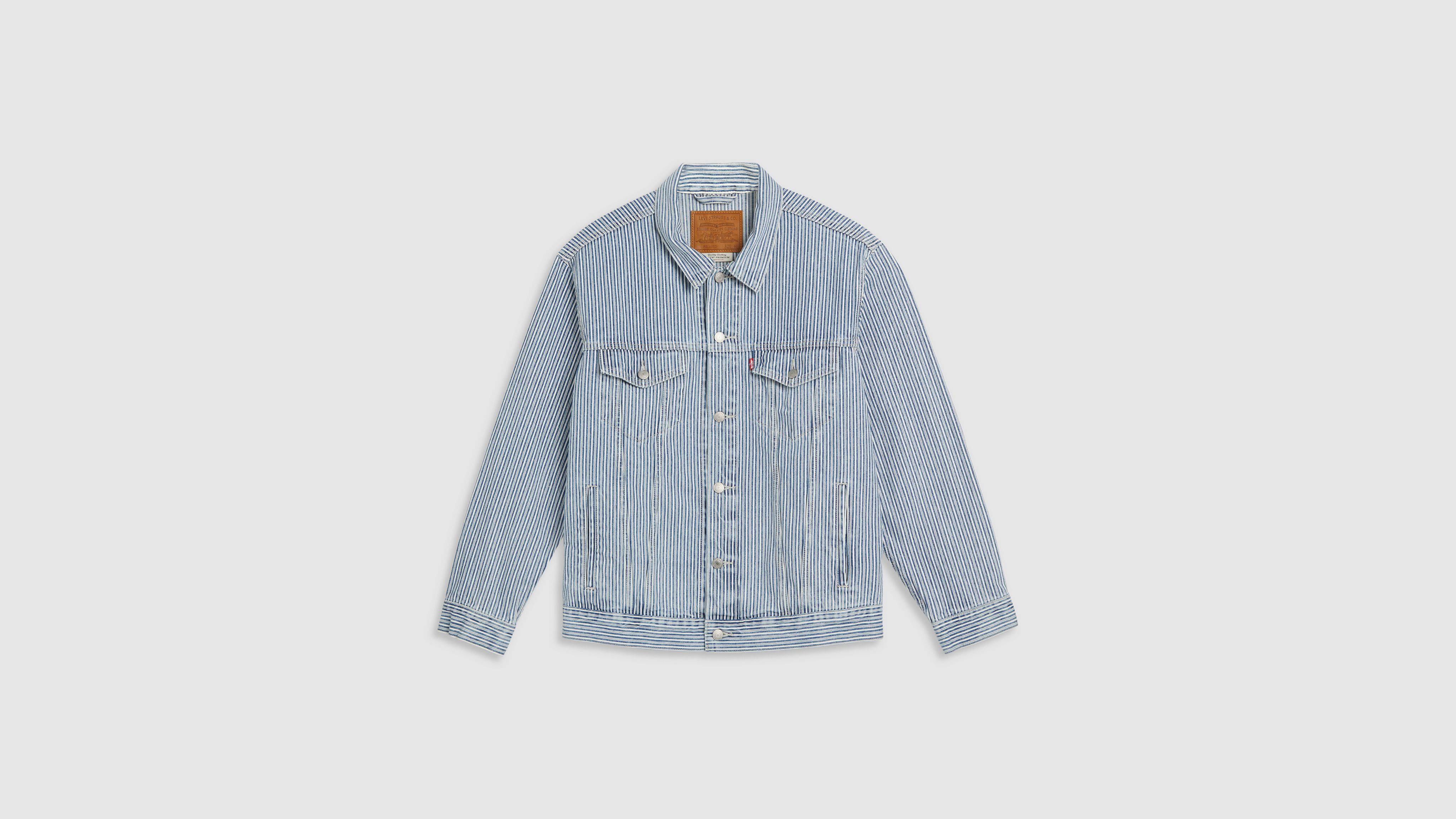 Relaxed Fit Trucker Jacke 5