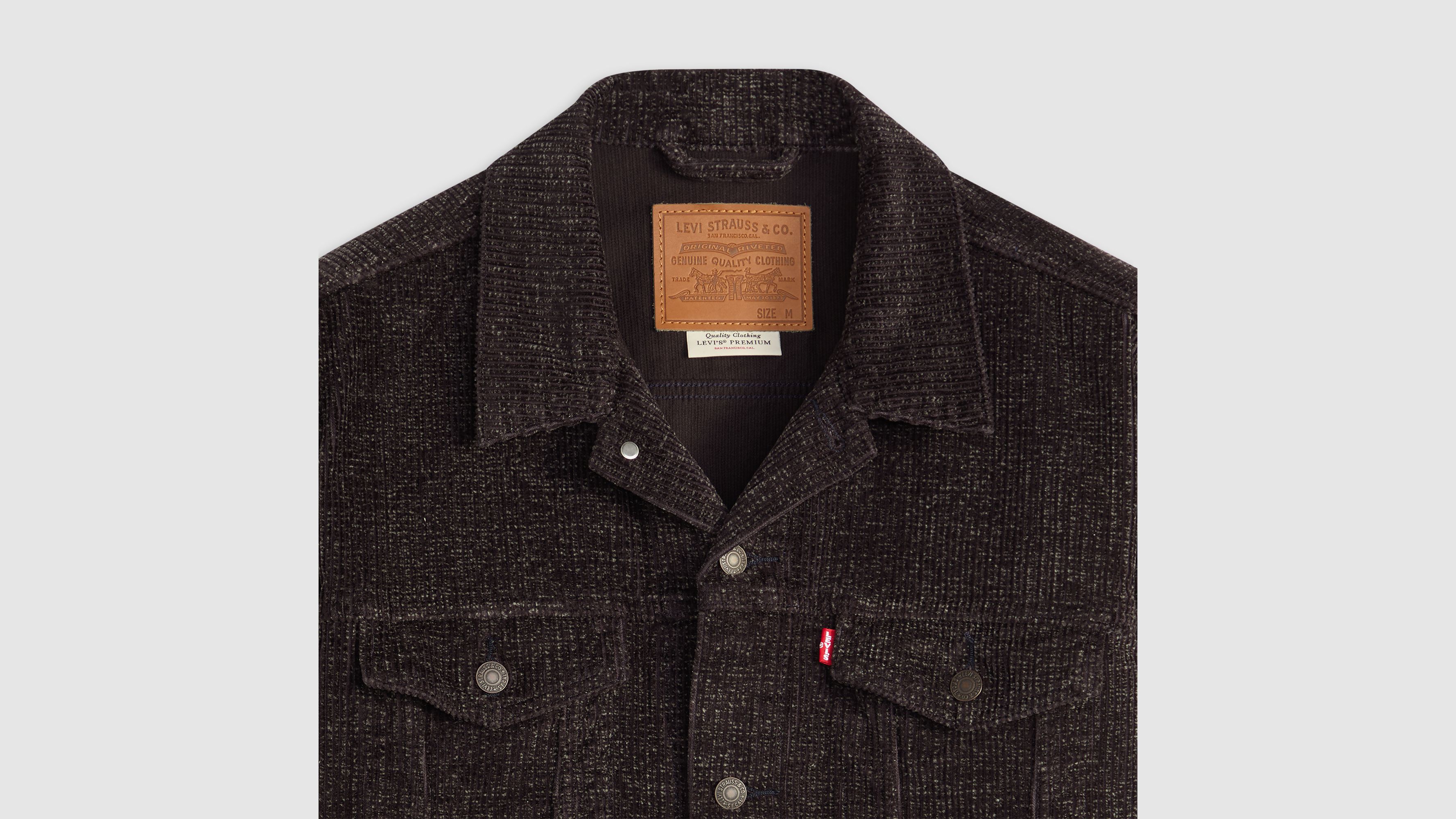 Relaxed Fit Corduroy Trucker Jacket 6